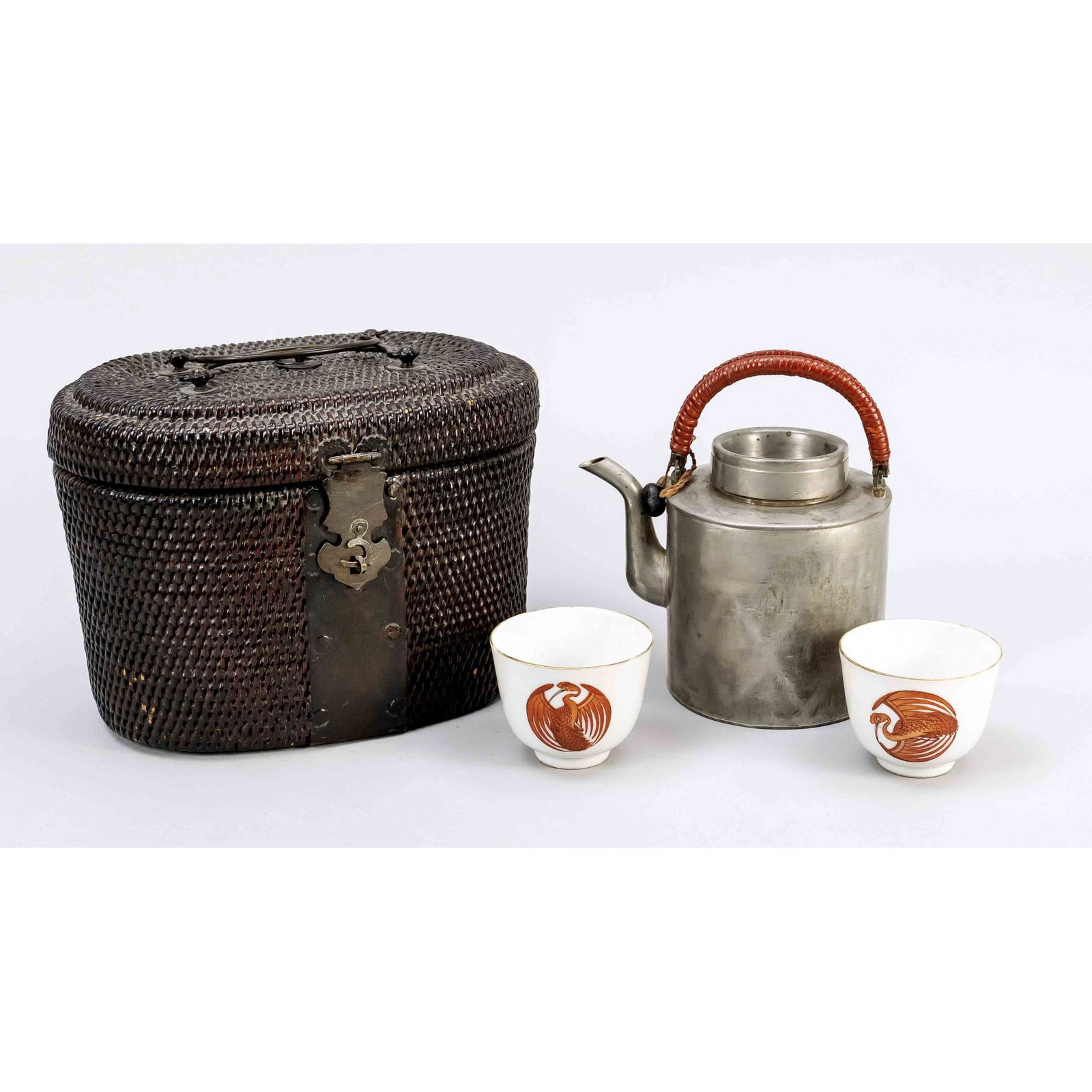 Tea set, China, probably Repub (1 of 1)