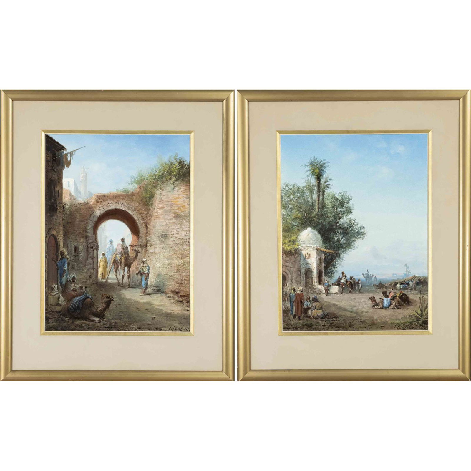 P. Pascal, 19th century Orien (1 of 3)