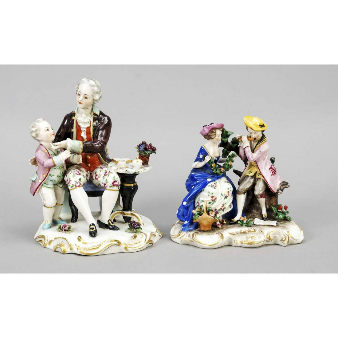 Two groups of figures, Thuringia, (1 of 1)