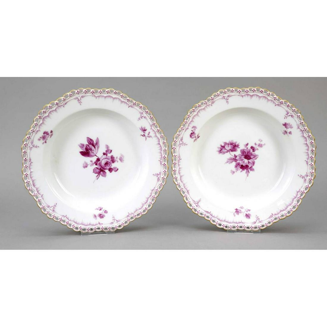 Two plates, KPM Berlin, mark befo (1 of 1)