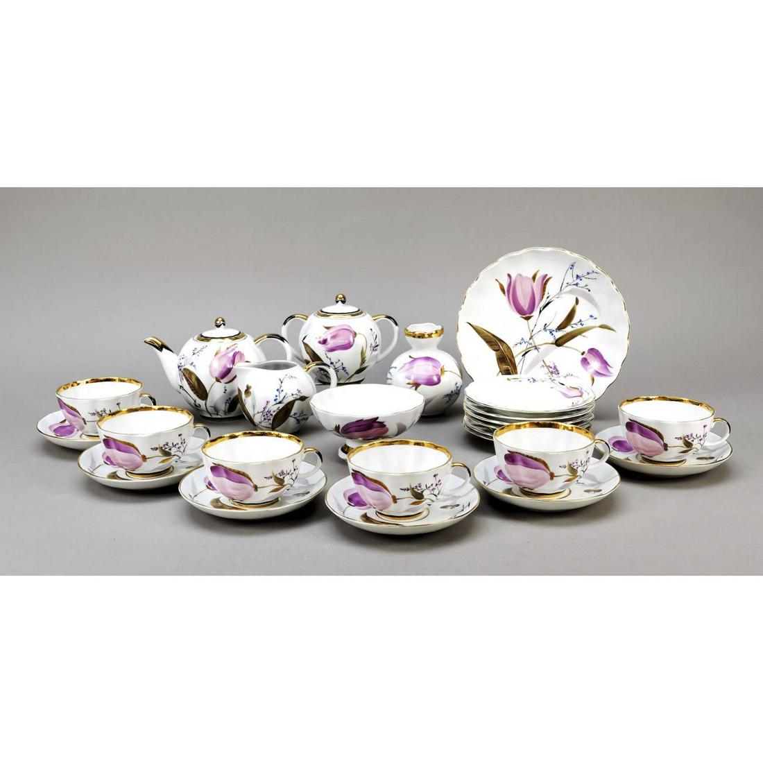 Tea set for 6 persons, 24 pieces, (1 of 1)
