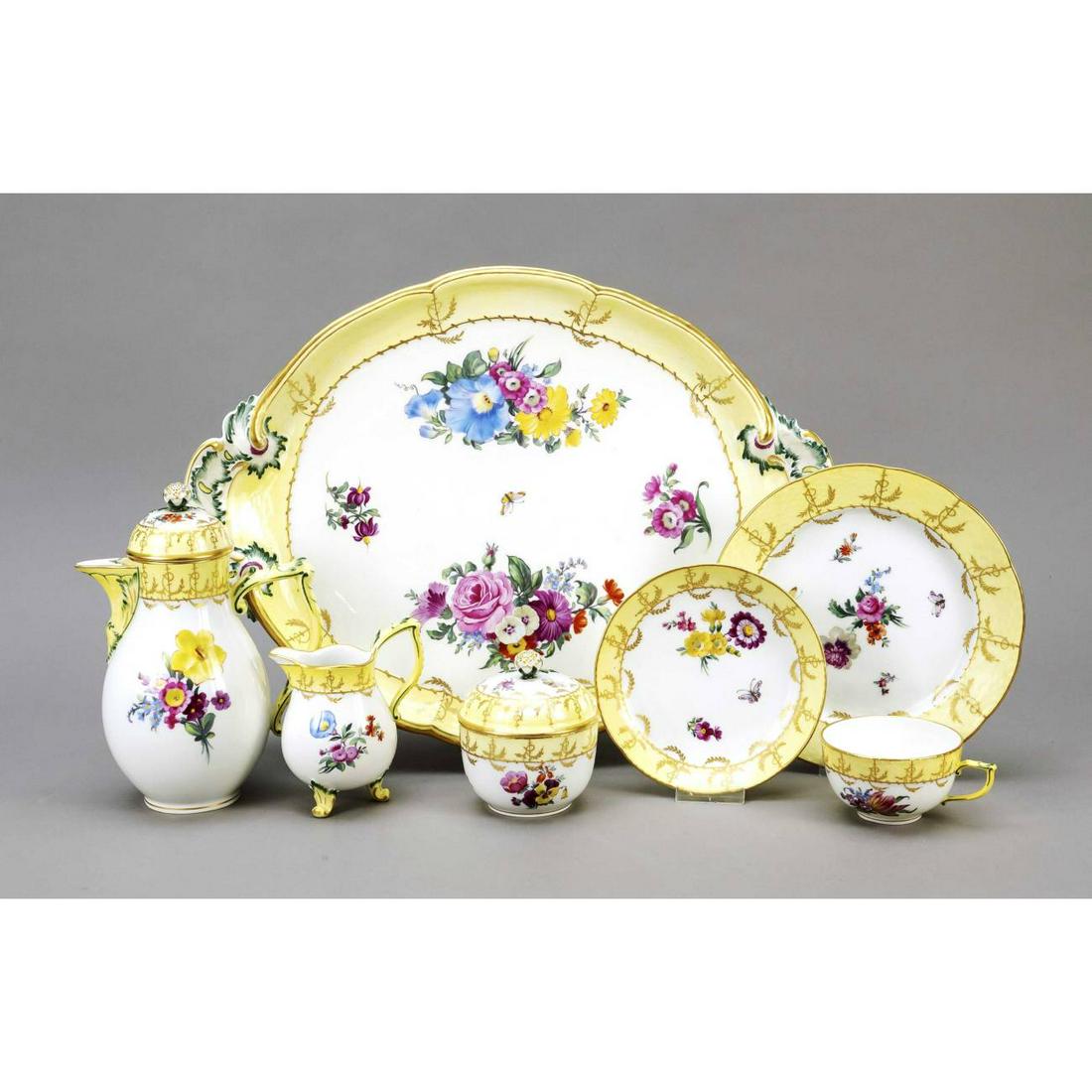 Solitaire, 7-piece set, KPM Berli (1 of 1)