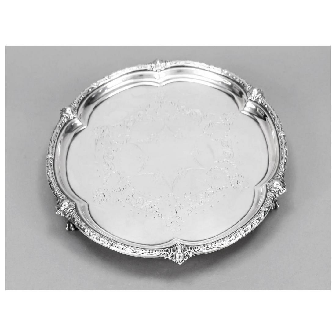 Round tray/salver, England, c. 1900, (1 of 1)