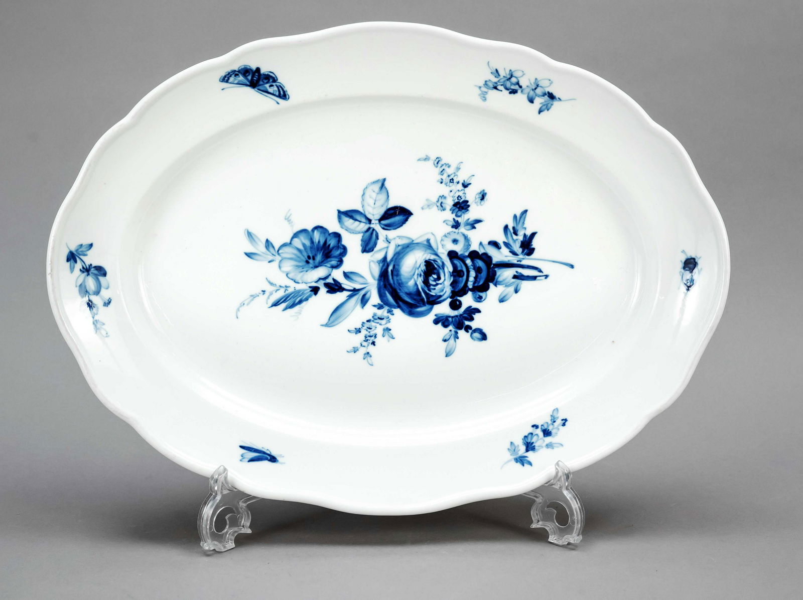Large oval serving dish, Meissen (1 of 1)