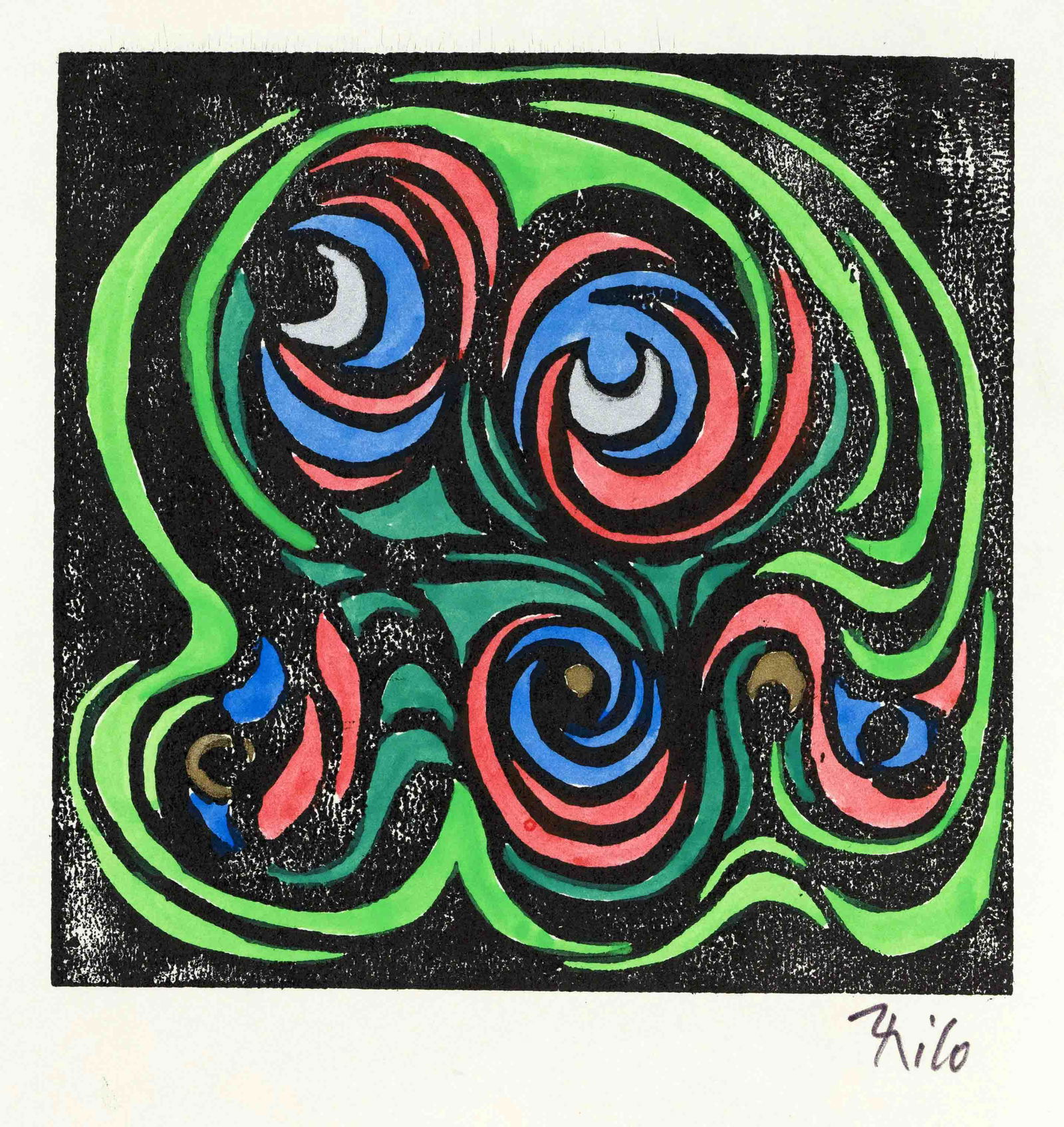 Thilo Maatsch (1900-1983), Braunschweig painter and graphic artist, founder of the Society for: Thilo Maatsch (1900-1983), Braunschweig painter and graphic artist, founder of the Society for Friends of Young Art, which included Lyonel Feininger, Paul Klee and Johannes Molzahn, in the 1950s stays