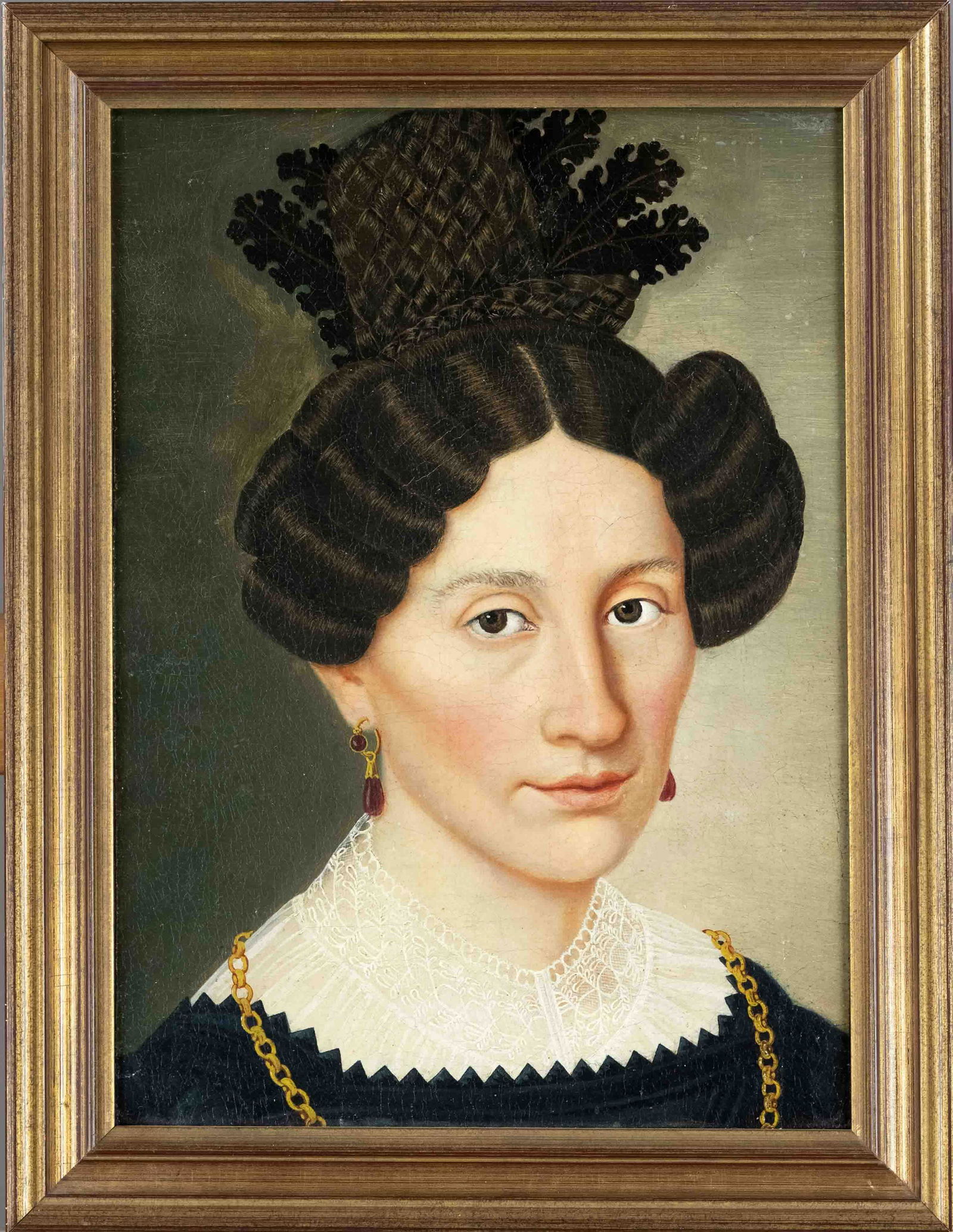 Anonymous Biedermeier portrait pain (1 of 1)