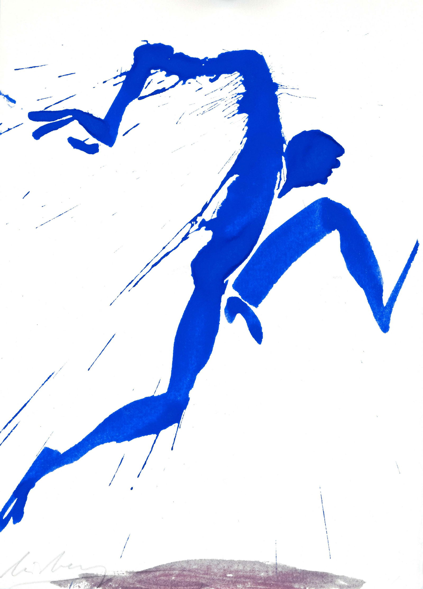 Helge Leiberg (*1954), contemporary: Helge Leiberg (*1954), contemporary artist born in Dresden, studied 1973-78 at the HdBK Dresden, 2013 Brandenburg Art Prize for Painting, represented in the Berlin Gallery, the Getty Museum, the Dresd