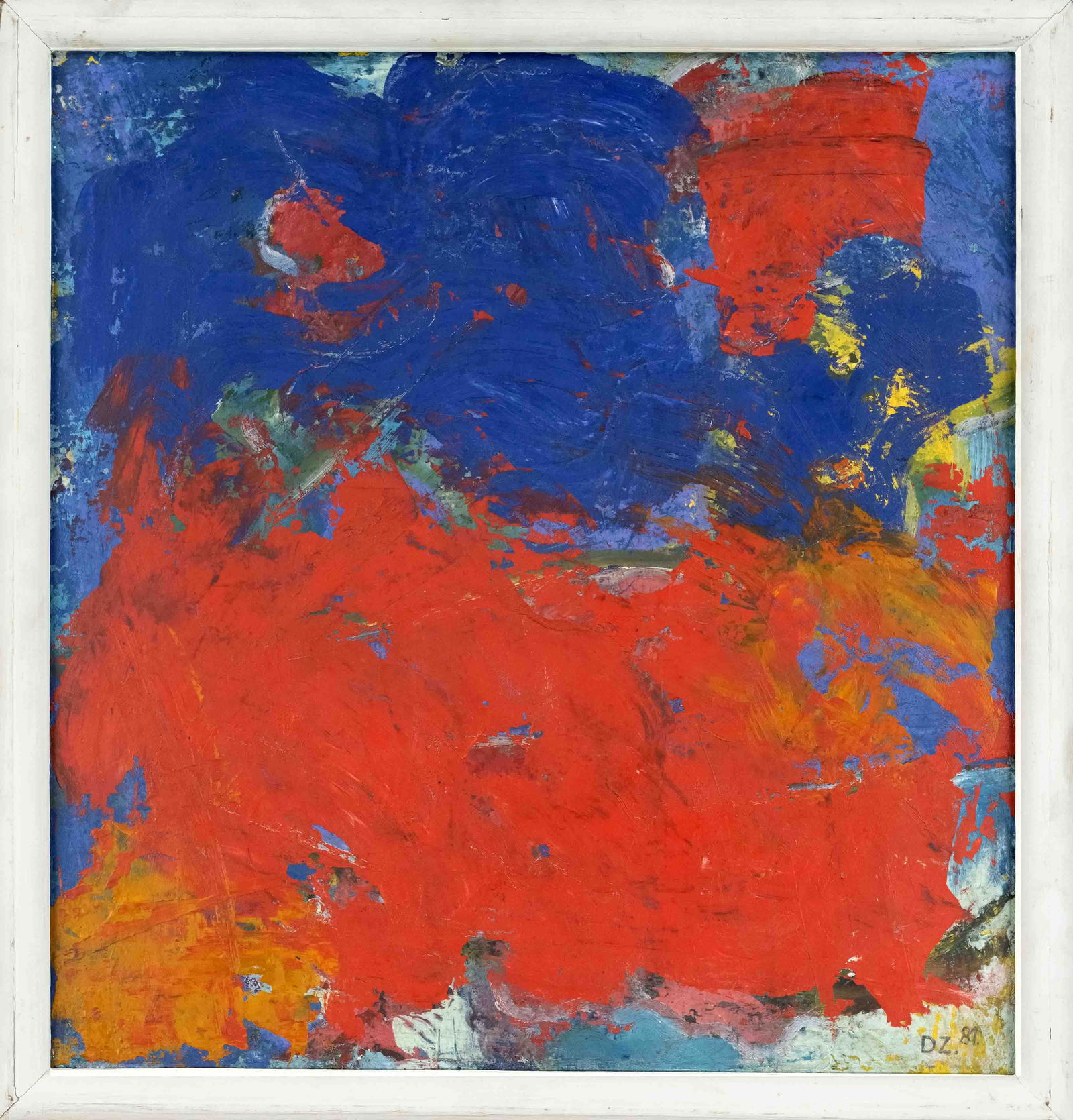 Dieter Zander (*1944), Rügen painte: Dieter Zander (*1944), Rügen painter, studied in Berlin with Walther Heisig and Fritz Dähn, member of the Association of Visual Artists of the GDR. ''Evening on Rügen'', acrylic on hard