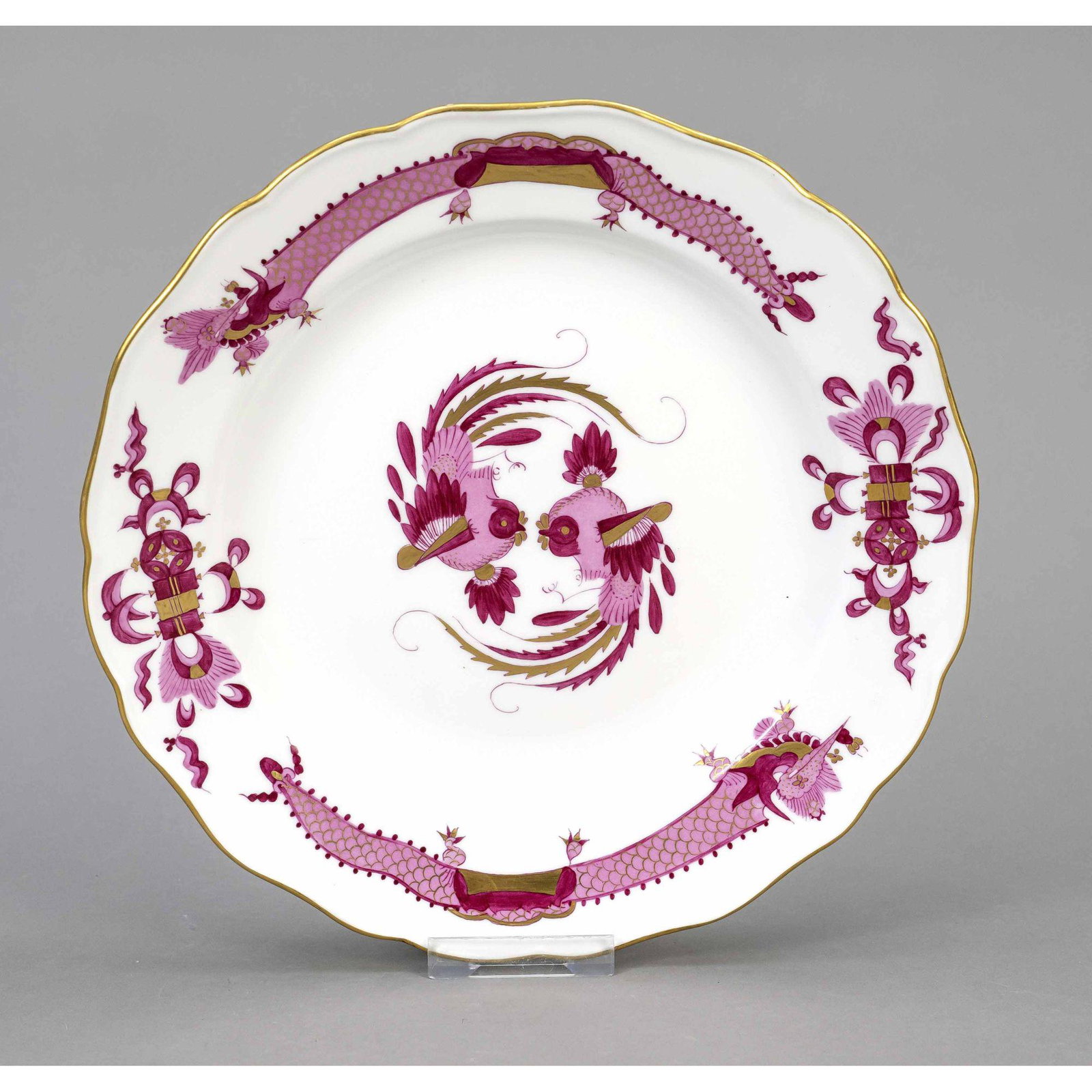 Dinner plate, Meissen, Knauff (1 of 1)