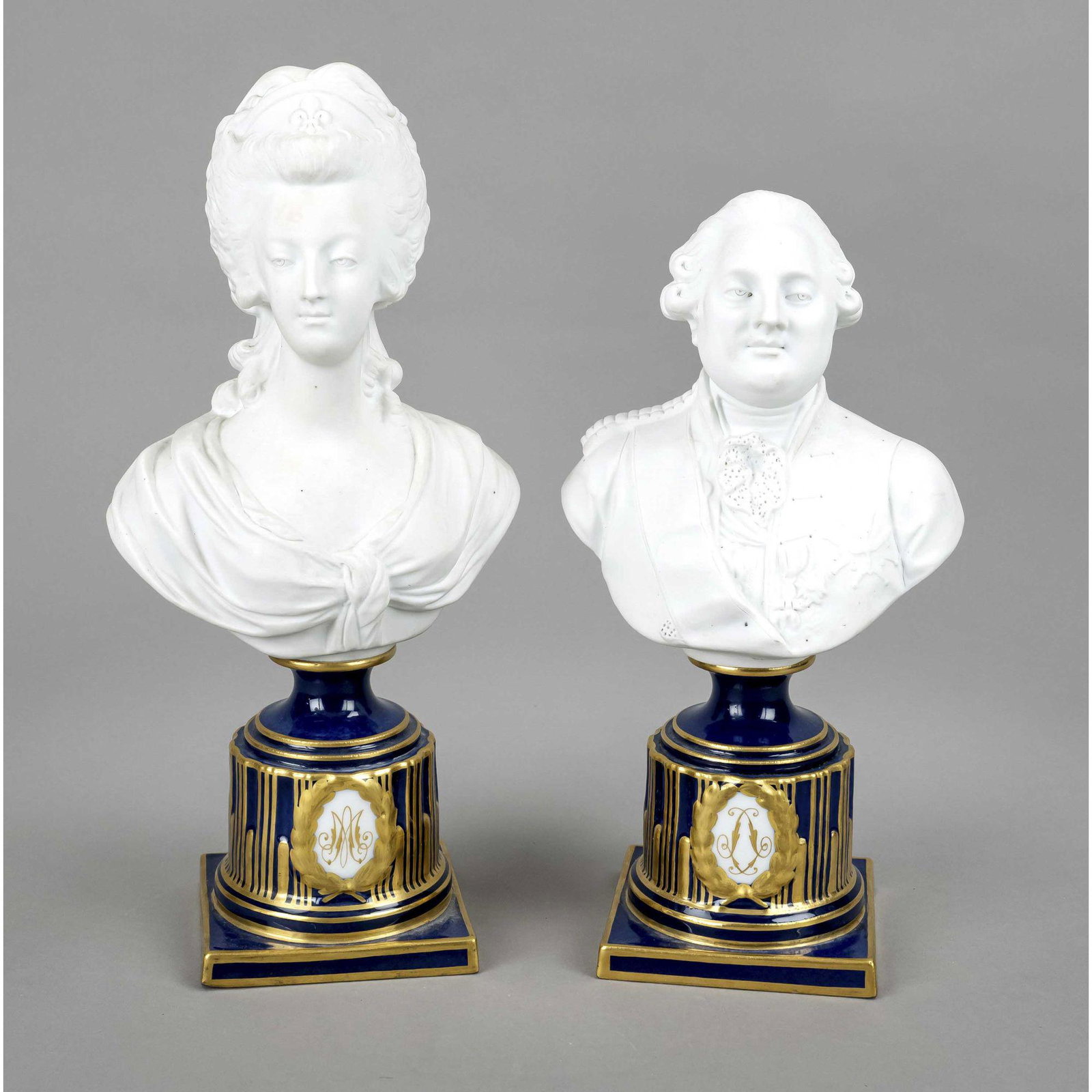 Pair of portrait busts, depict (1 of 1)