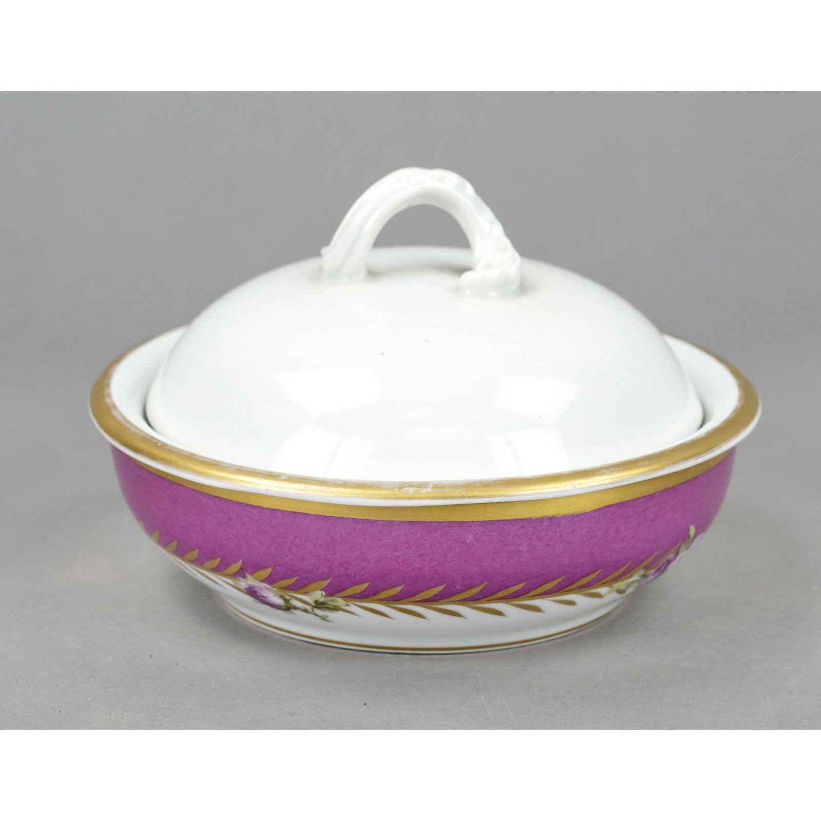Soap dish, KPM Berlin, 19th ce (1 of 2)