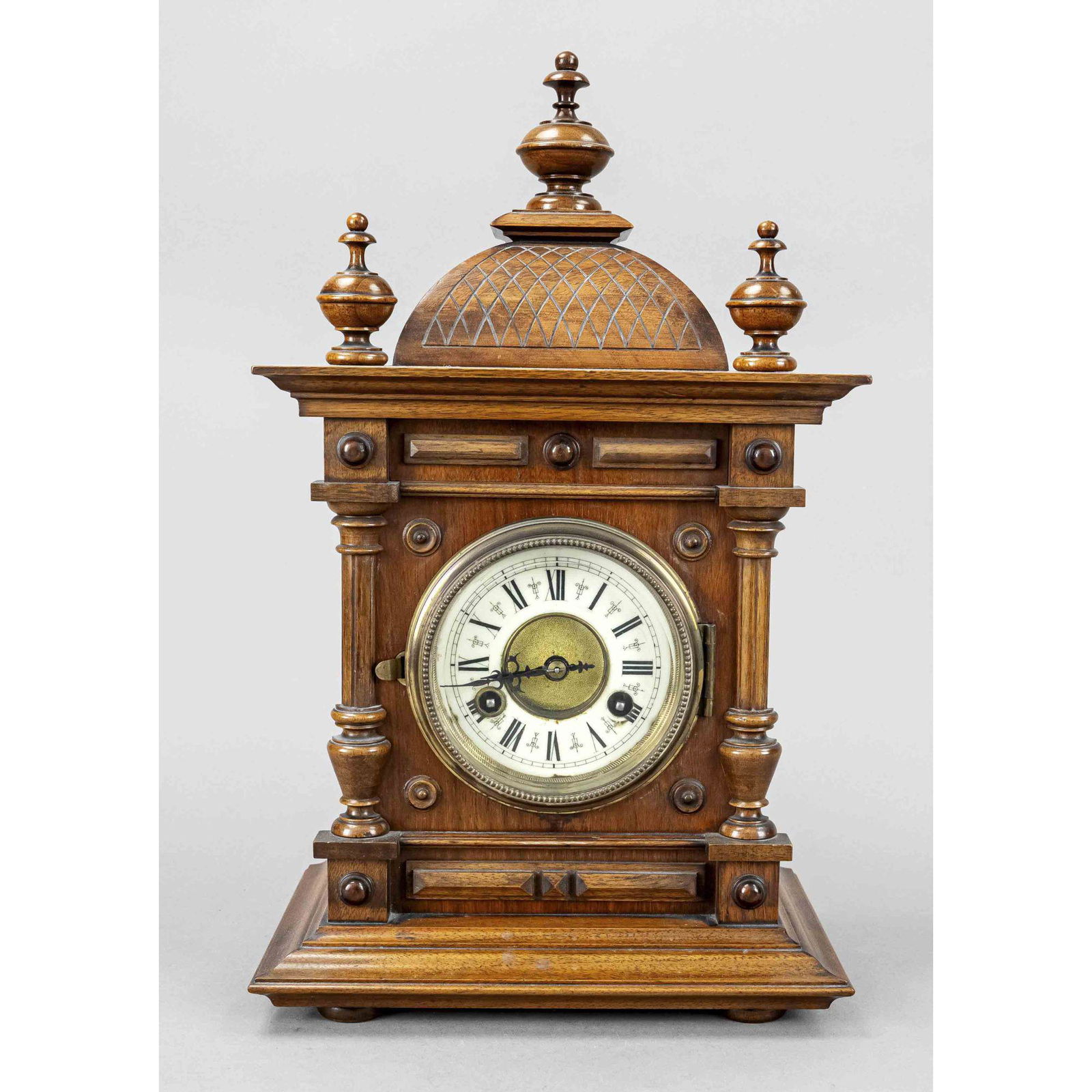 Junghans Table Clock Wood, Aro Auction