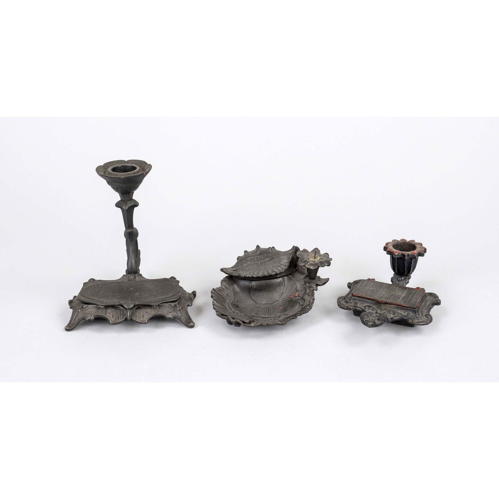 3 Match Holder With Candlestick Auction