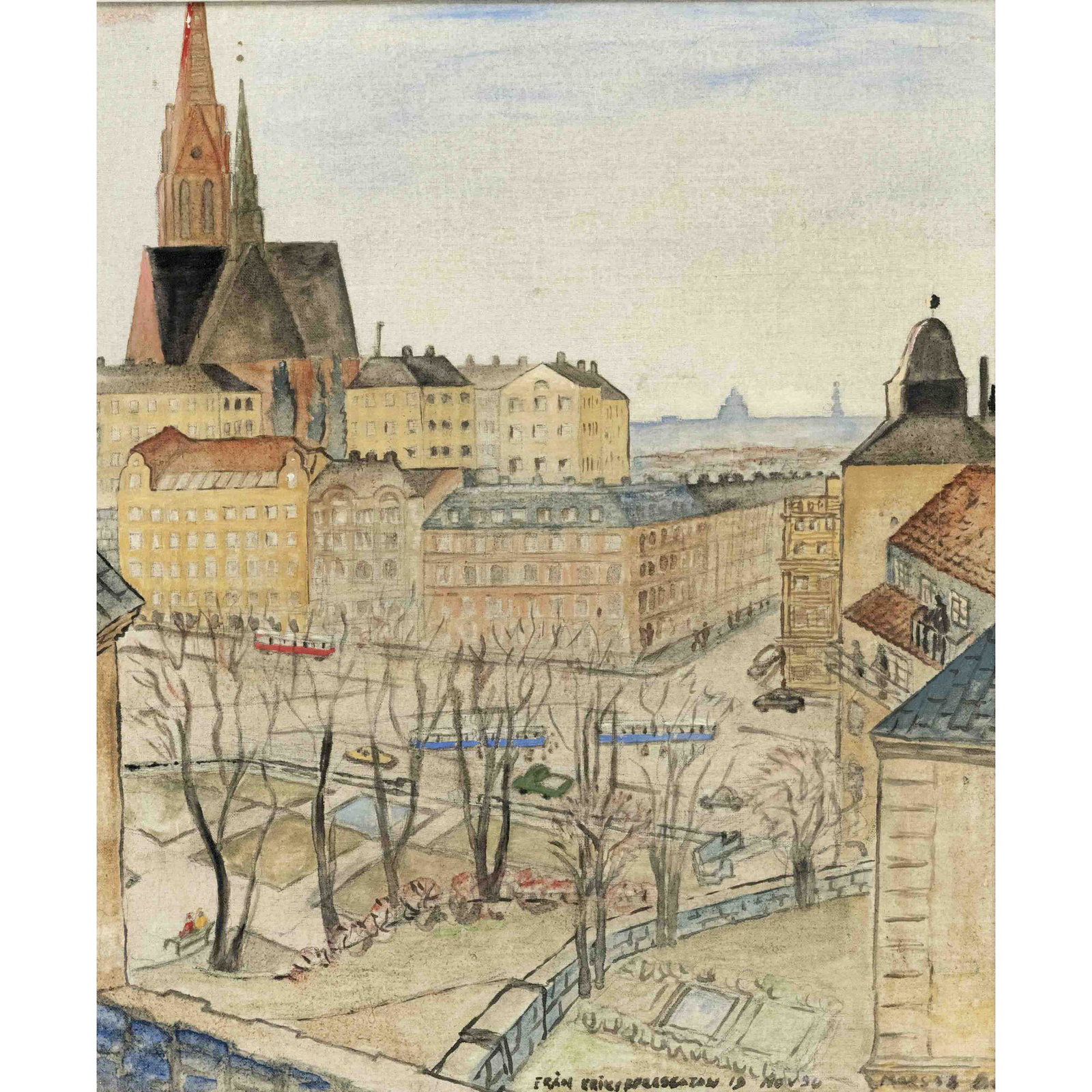 Swedish painter 1st h. 20th c., view (1 of 1)