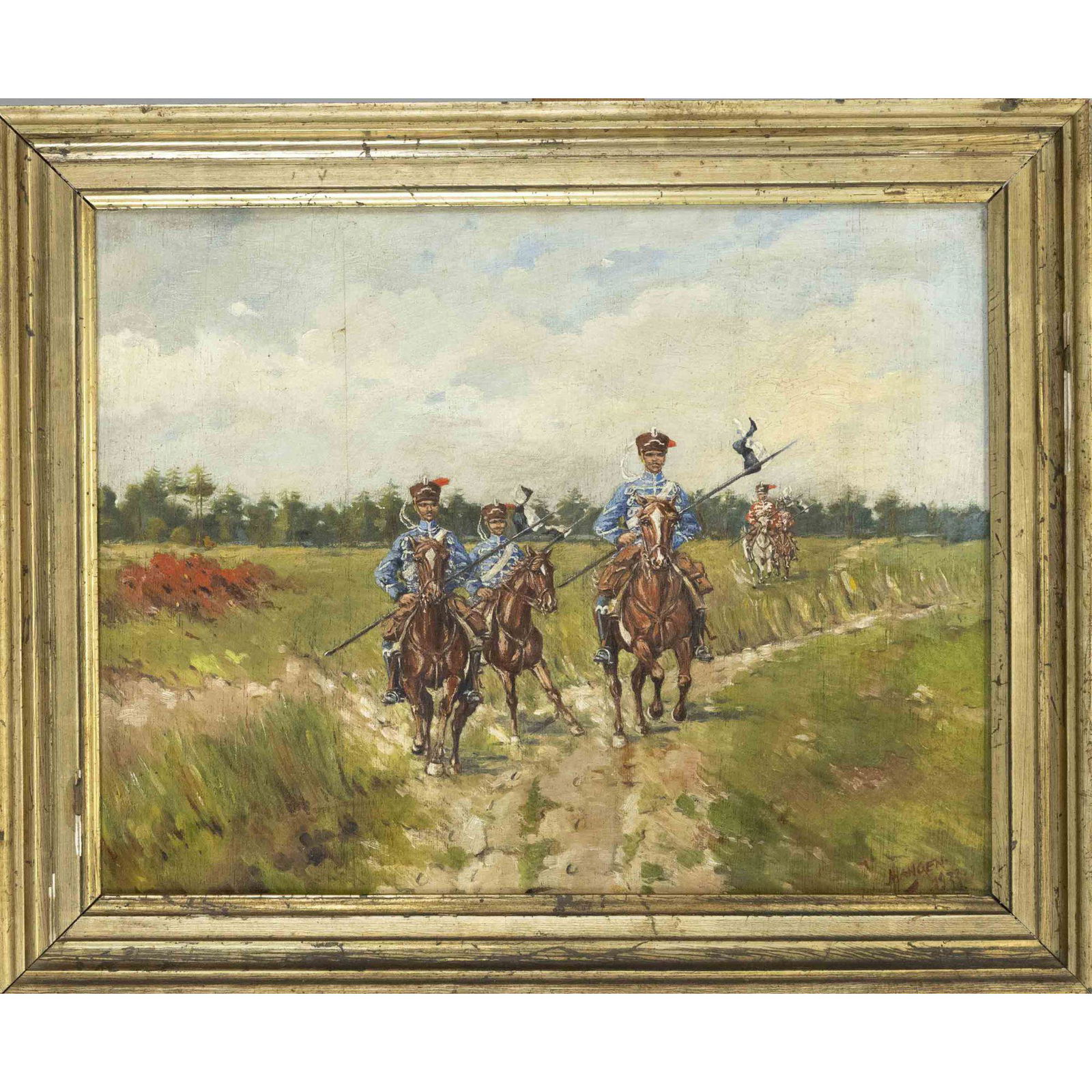 J. Hangen, military painter 1st half (1 of 1)