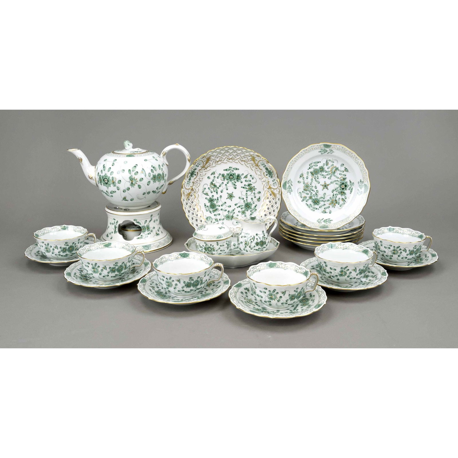 Tea set for 6 persons, 24 pieces, (1 of 1)