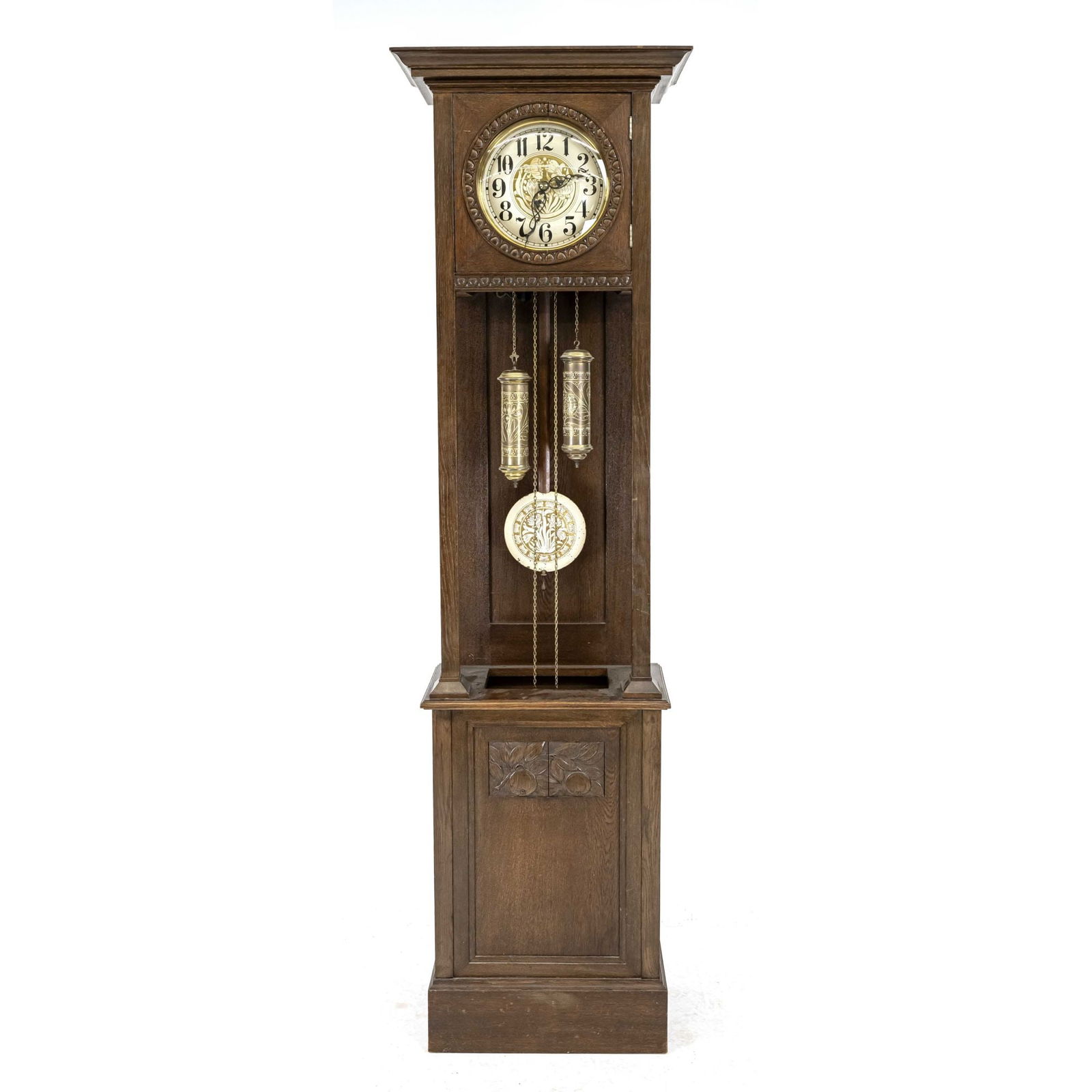 Art Nouveau grandfather clock Germ (1 of 1)