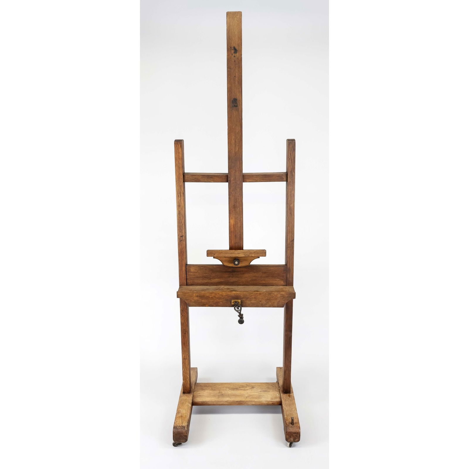 Easel, 20th c., oak. Sturdy frame (1 of 1)
