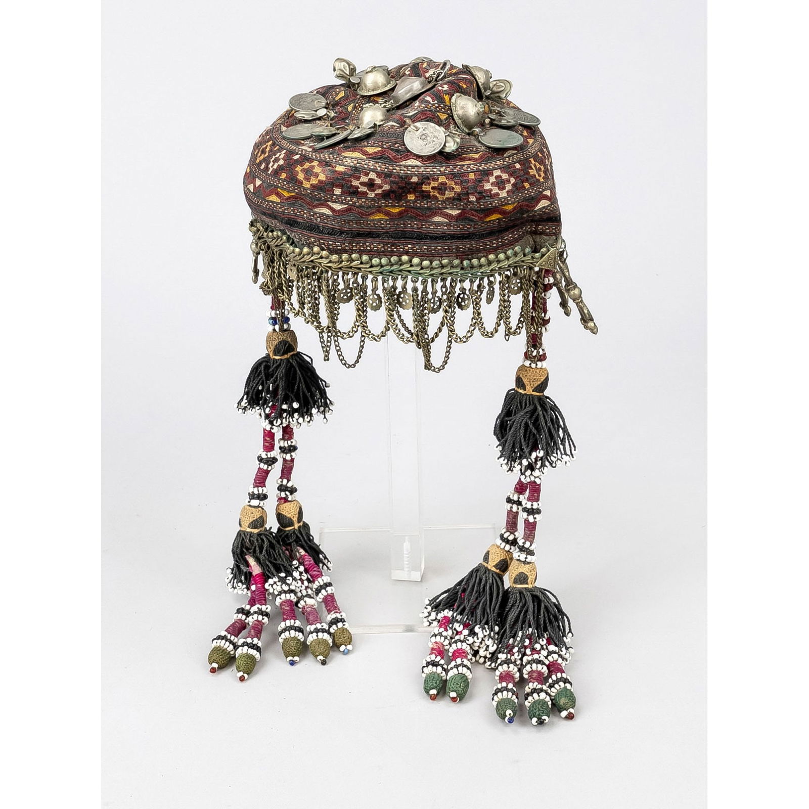 Headdress bridal hood, 19th c. Fa (1 of 1)