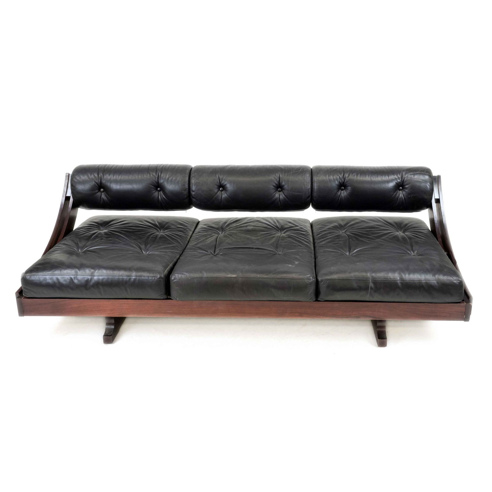 Sofa or daybed, Italy 1960s, rosew (1 of 1)