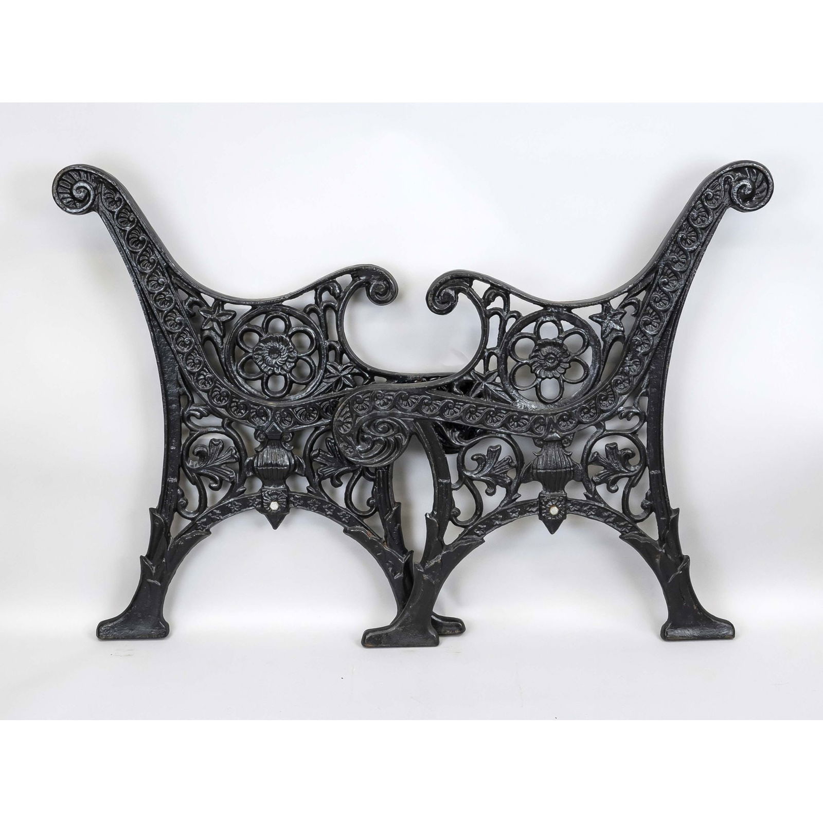 Frame for a garden bench, 20th c (1 of 1)