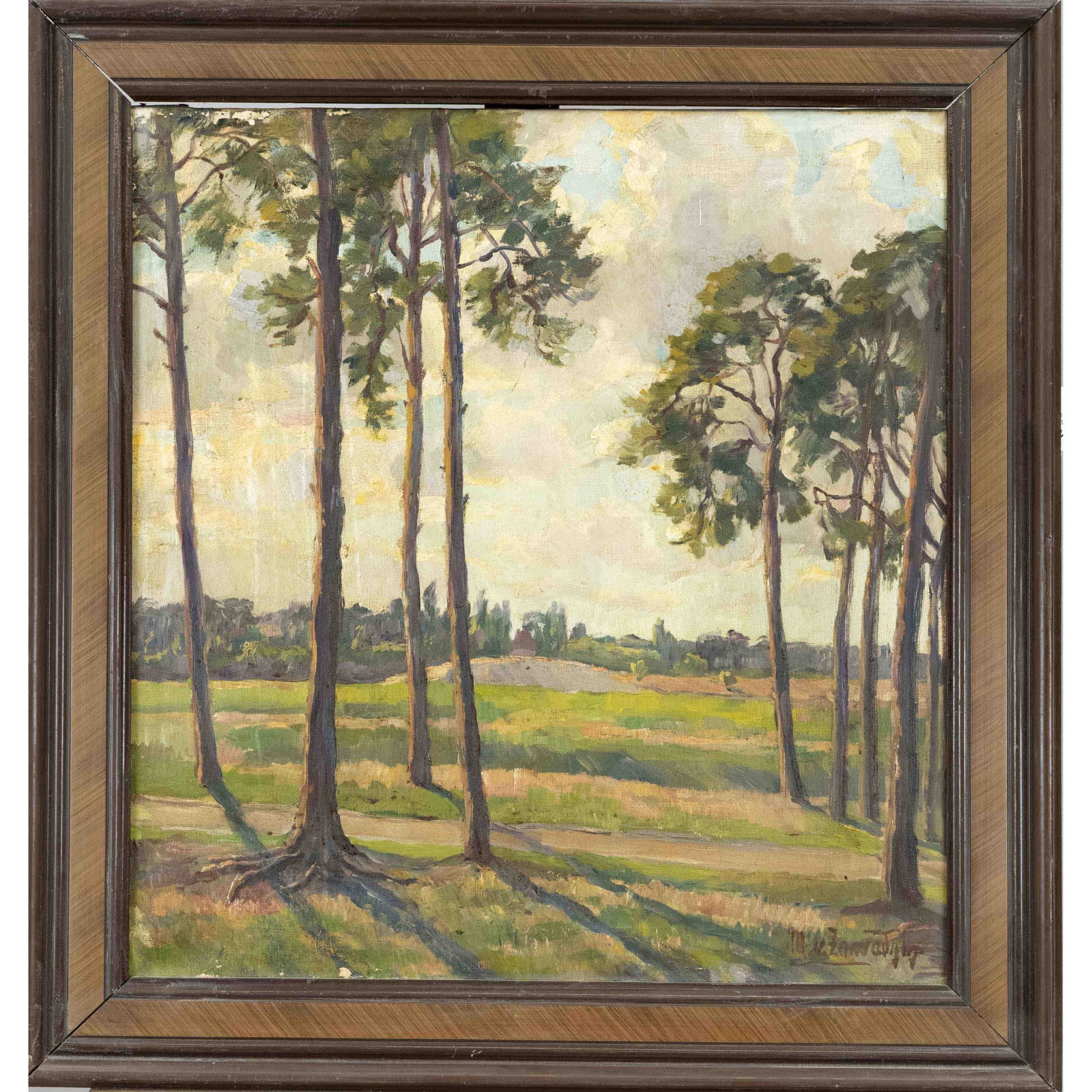 Margarete von Zawadzky (1889-19: Margarete von Zawadzky (1889-1964), Polish-born Berlin landscape a. still life painter, studied under K. Wendel a. A. Löwenstein at the Berlin academy, was represented at the great Berlin art exhibit
