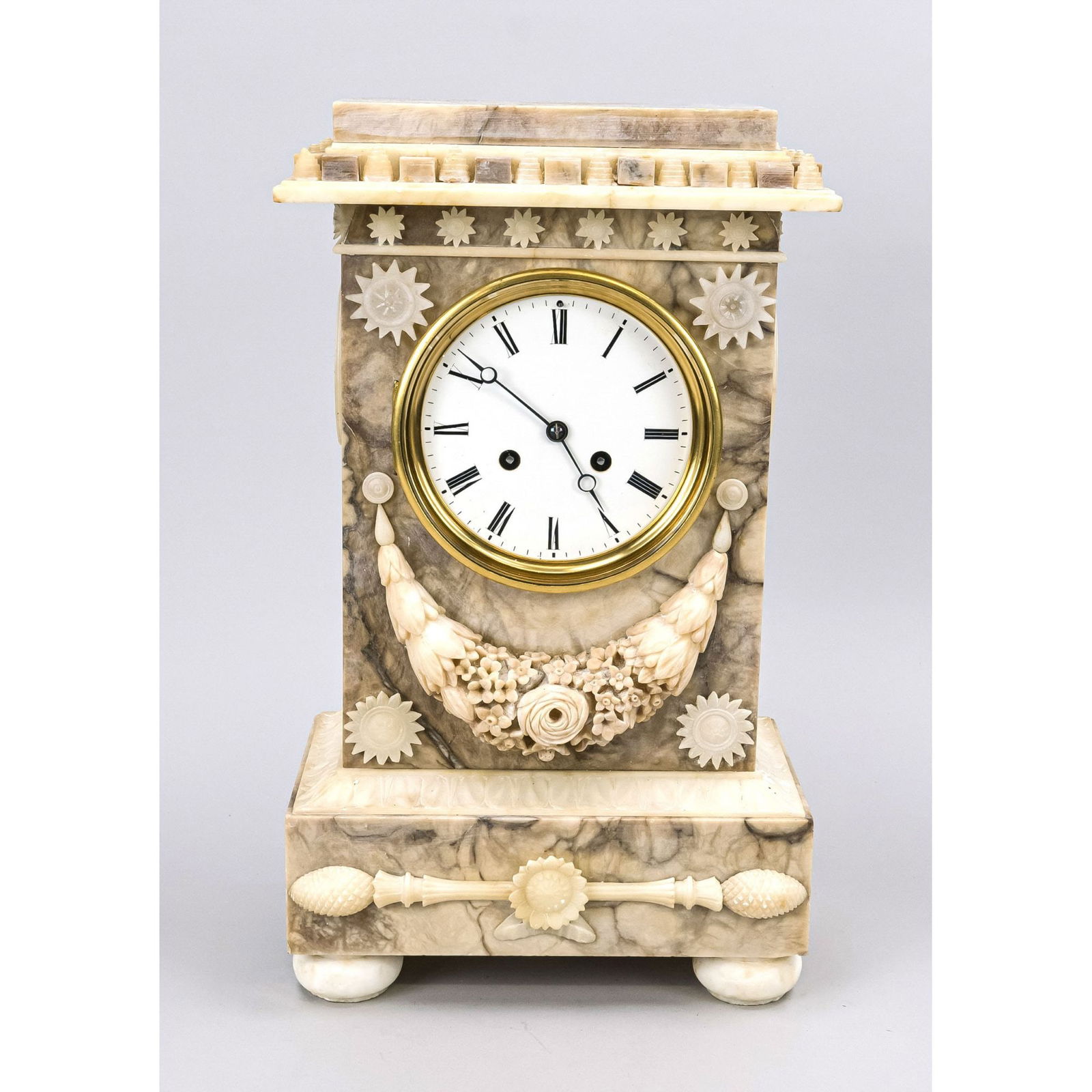 Alabaster table clock, 2nd half 1 (1 of 1)