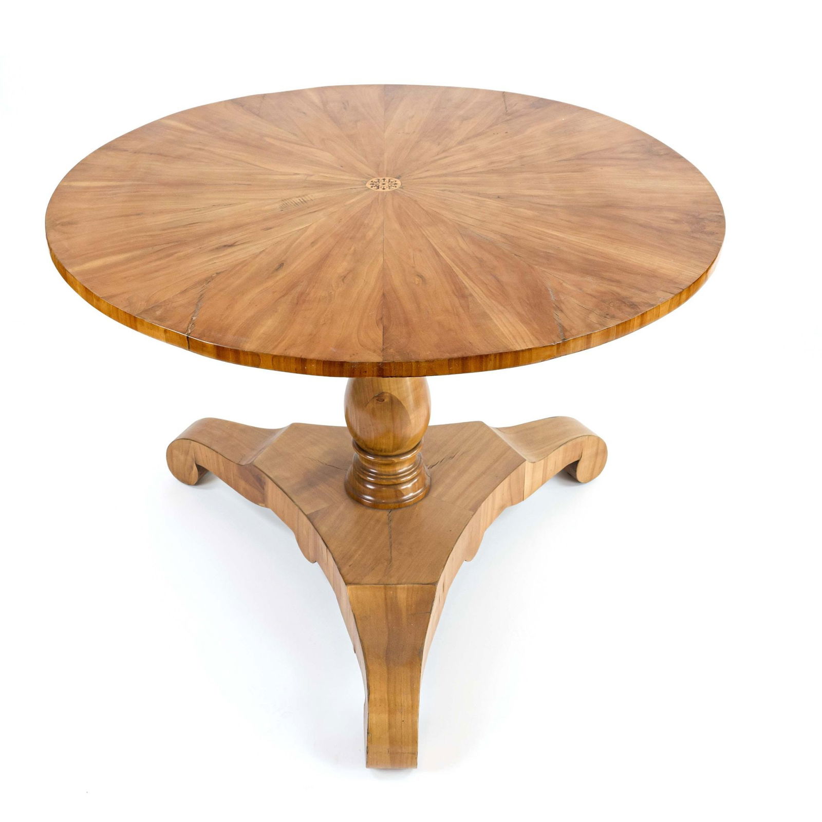 Round Biedermeier table, circa 18 (1 of 2)