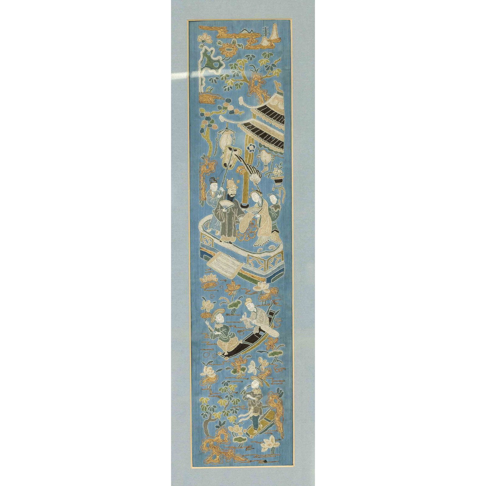 Silk embroidery, China 19th (1 of 1)