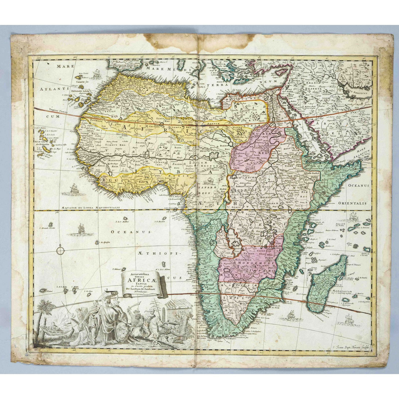 Historical map of Africa, ''Ac (1 of 1)