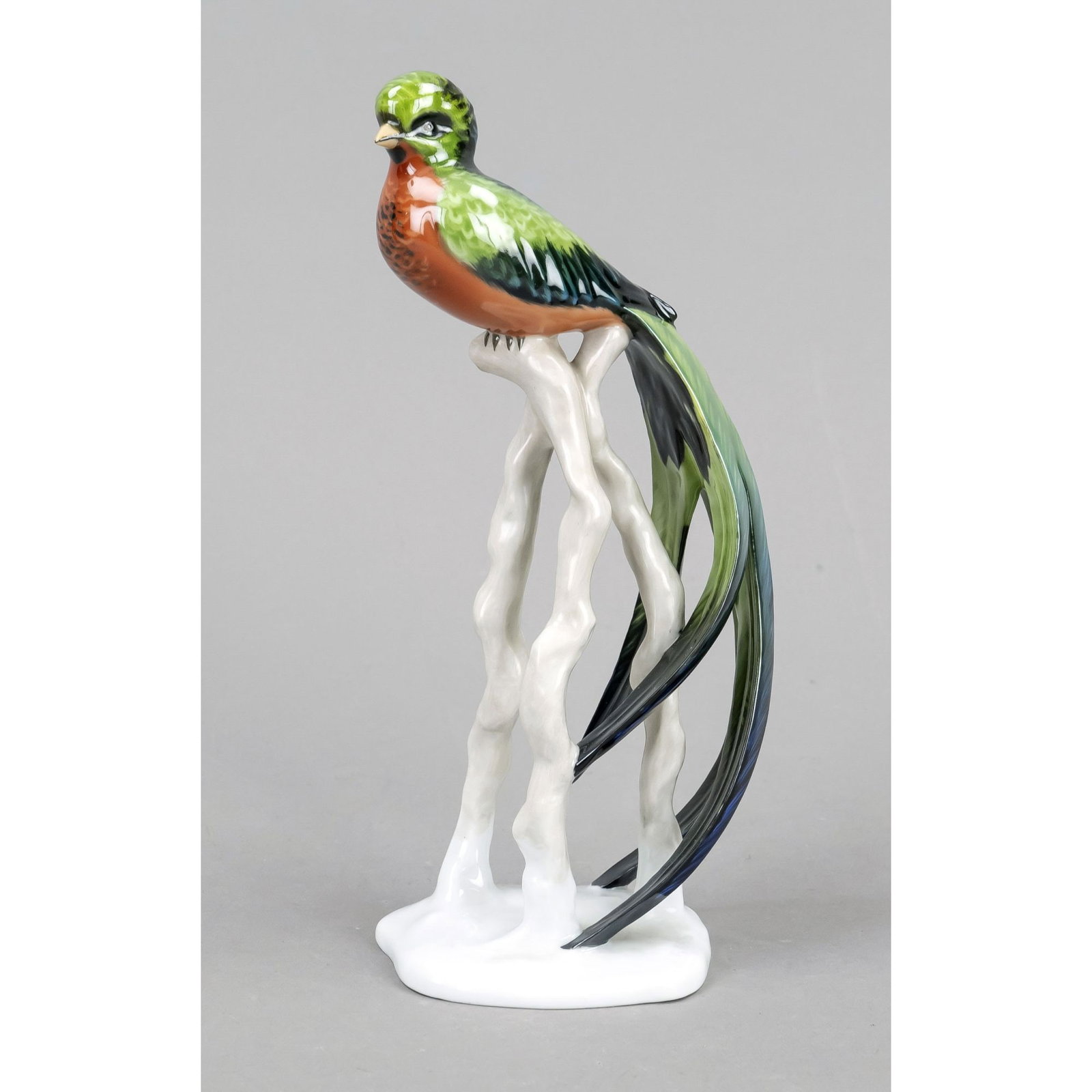 Rare quetzal bird figurine, Rosenthal, S (1 of 1)