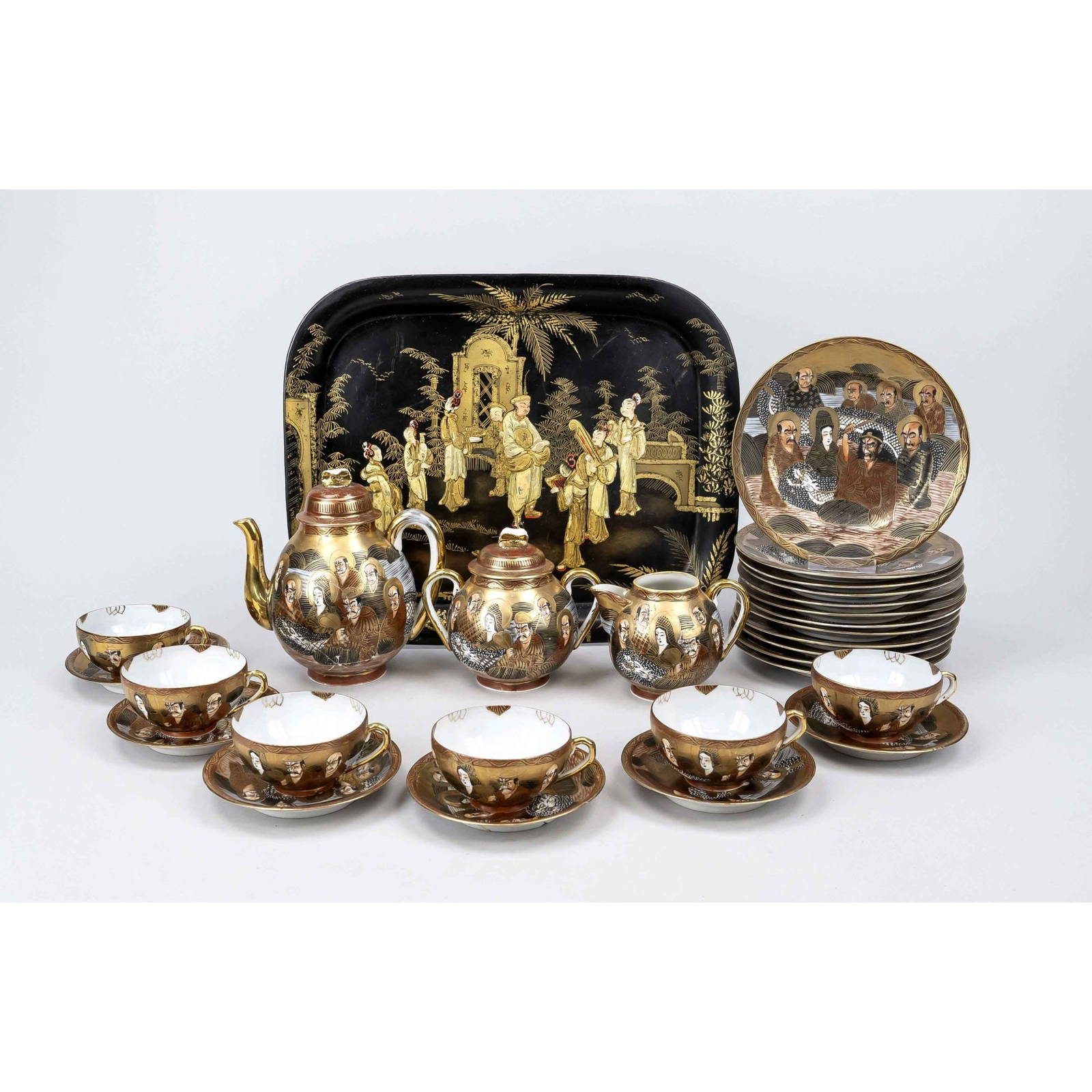 Satsuma Eggshell Porcelain Tea Vase Auction