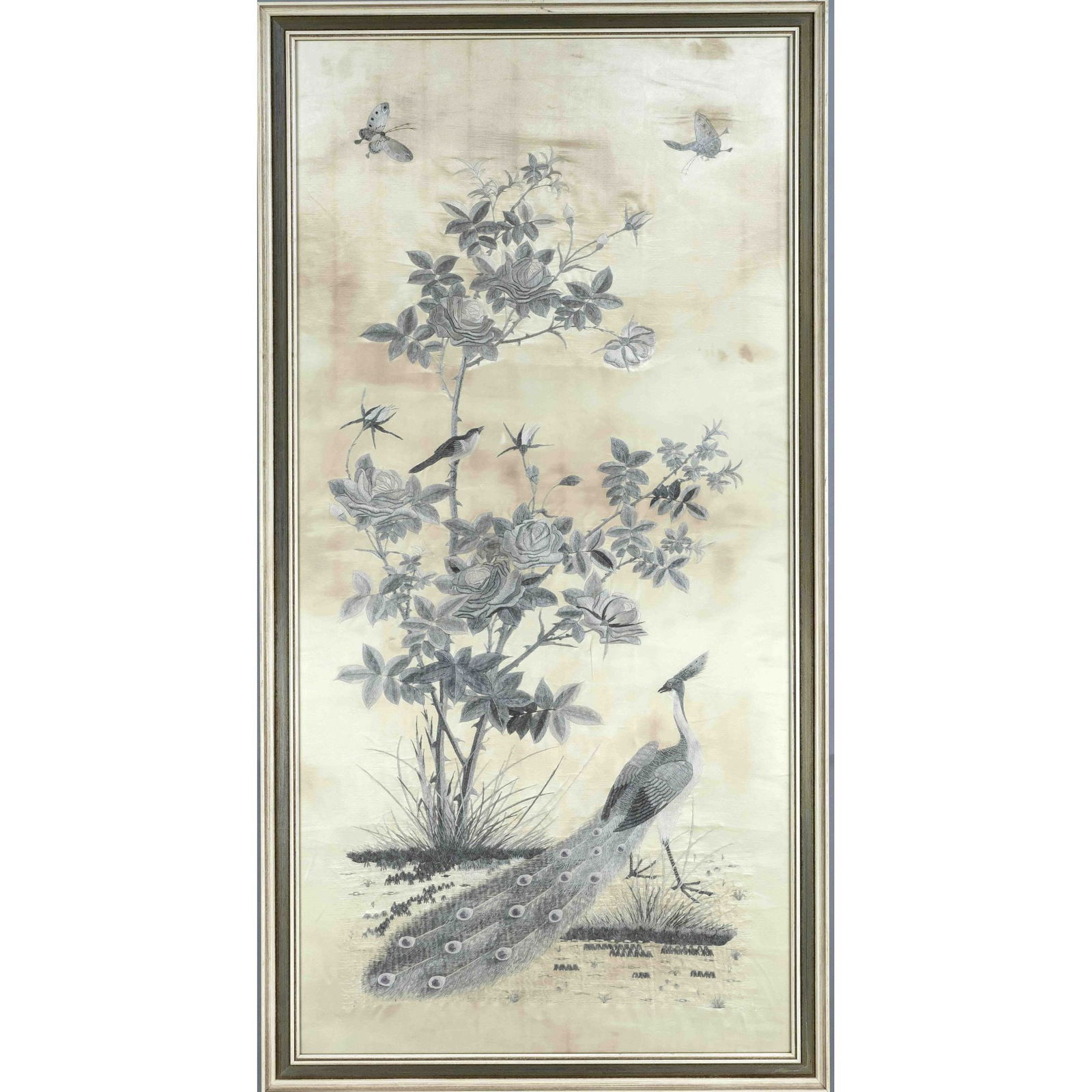 Asian silk embroidery, 20th century (1 of 1)