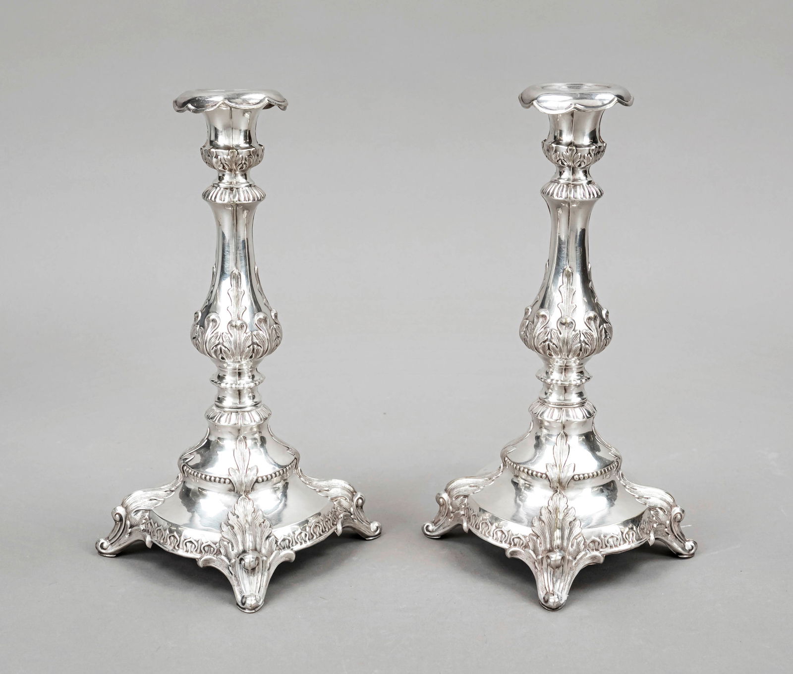 Pair of candlesticks, 20th century, pl (1 of 1)