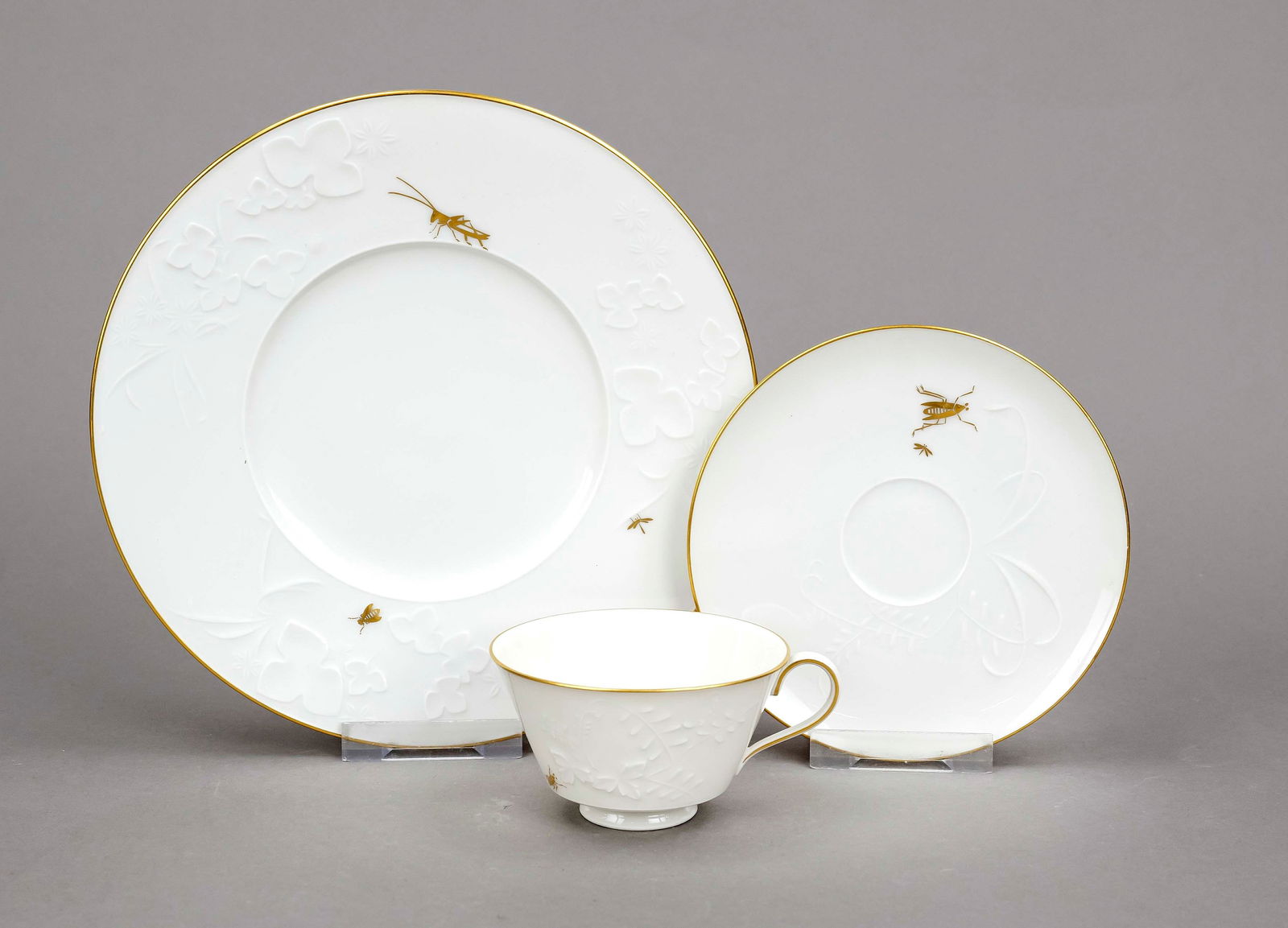 Mocha place setting, 3-piece, KPM Berl (1 of 1)