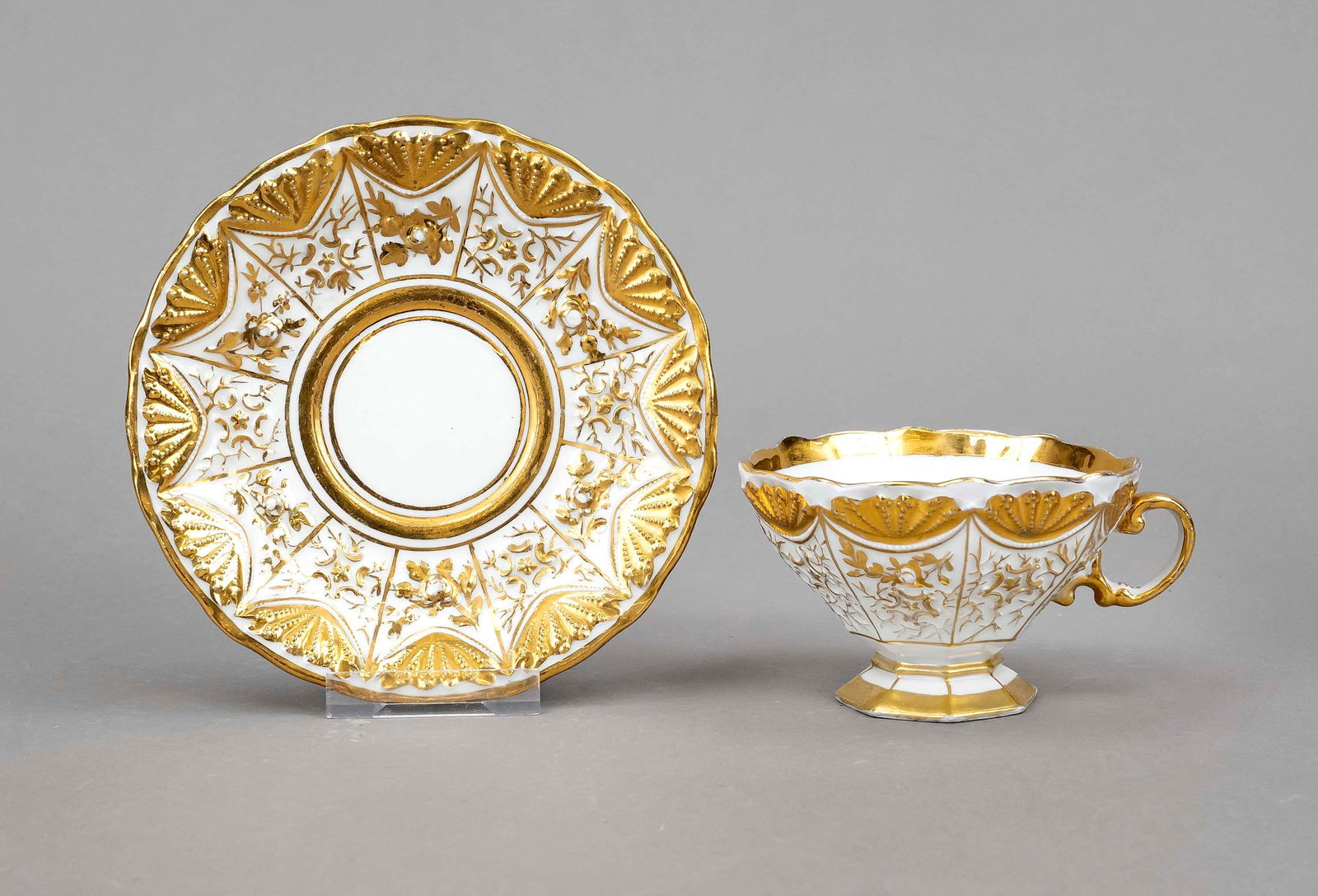 Cup and saucer, Meissen, 1st half of t (1 of 1)