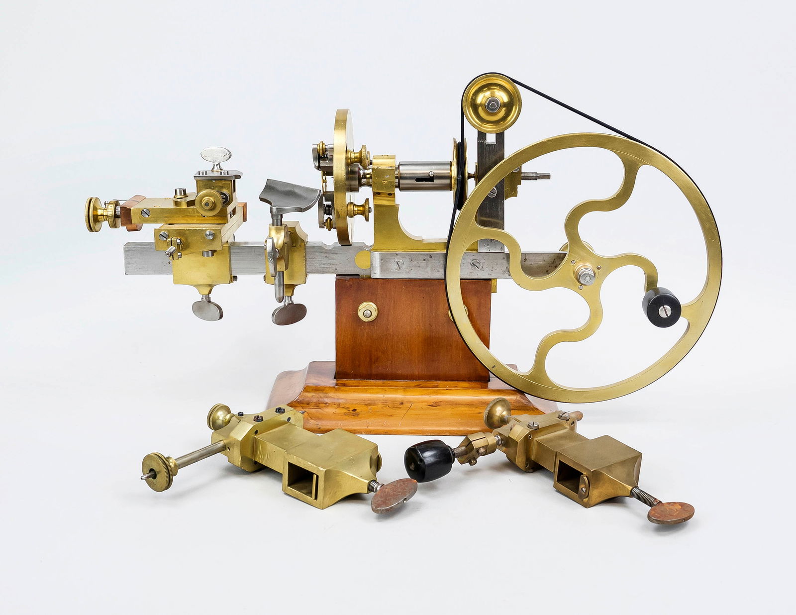 Watchmaker's lathe, clamp lathe around (1 of 1)