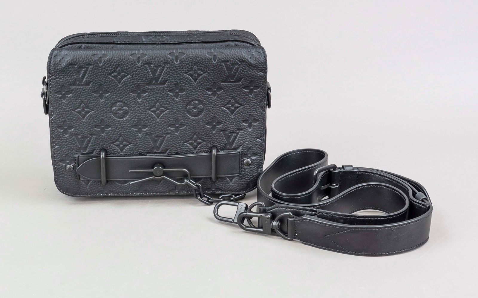 Louis Vuitton, Black Monogram Empreint (1 of 1)
