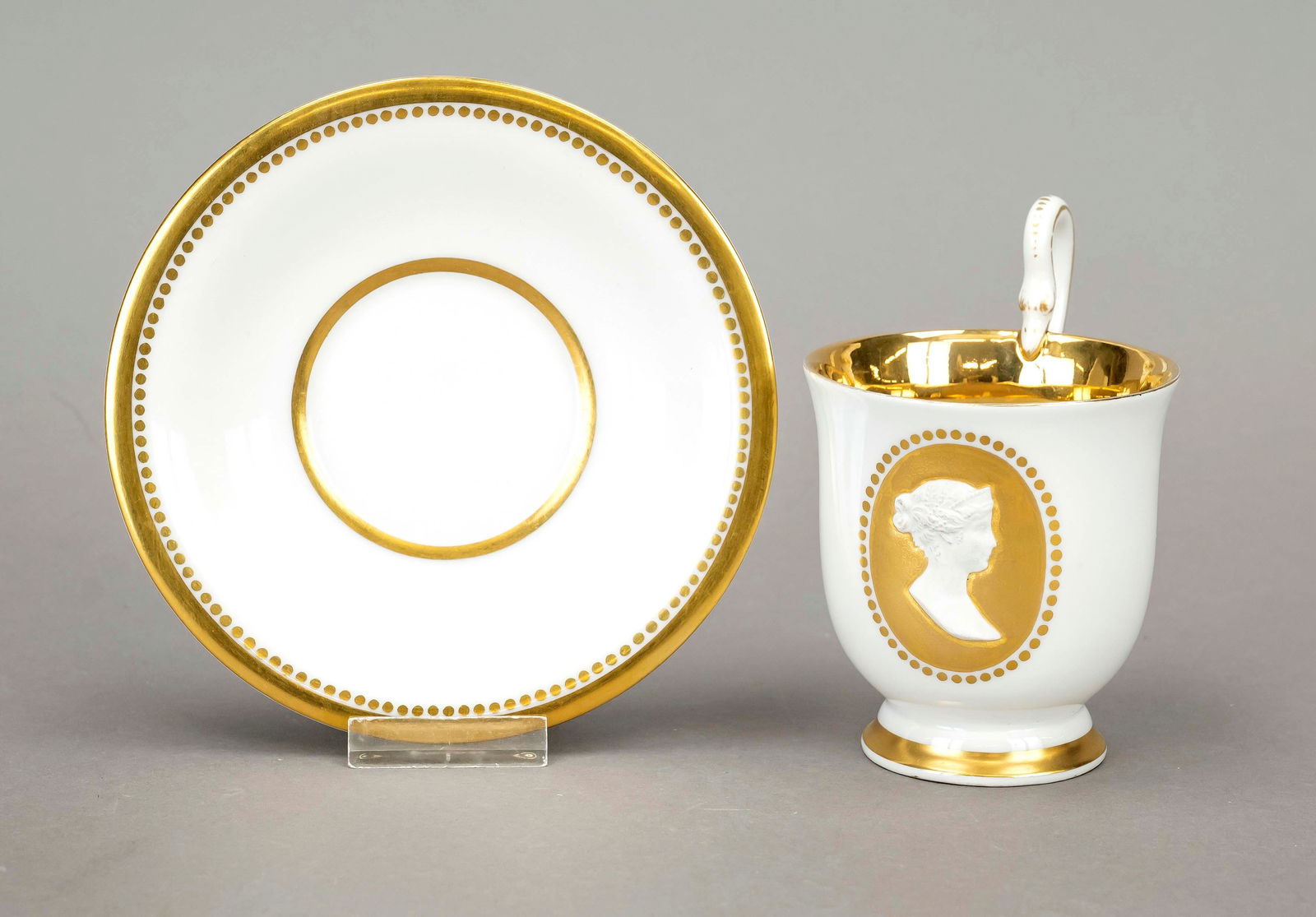 Luis cup with saucer, KPM Berlin, (1 of 1)