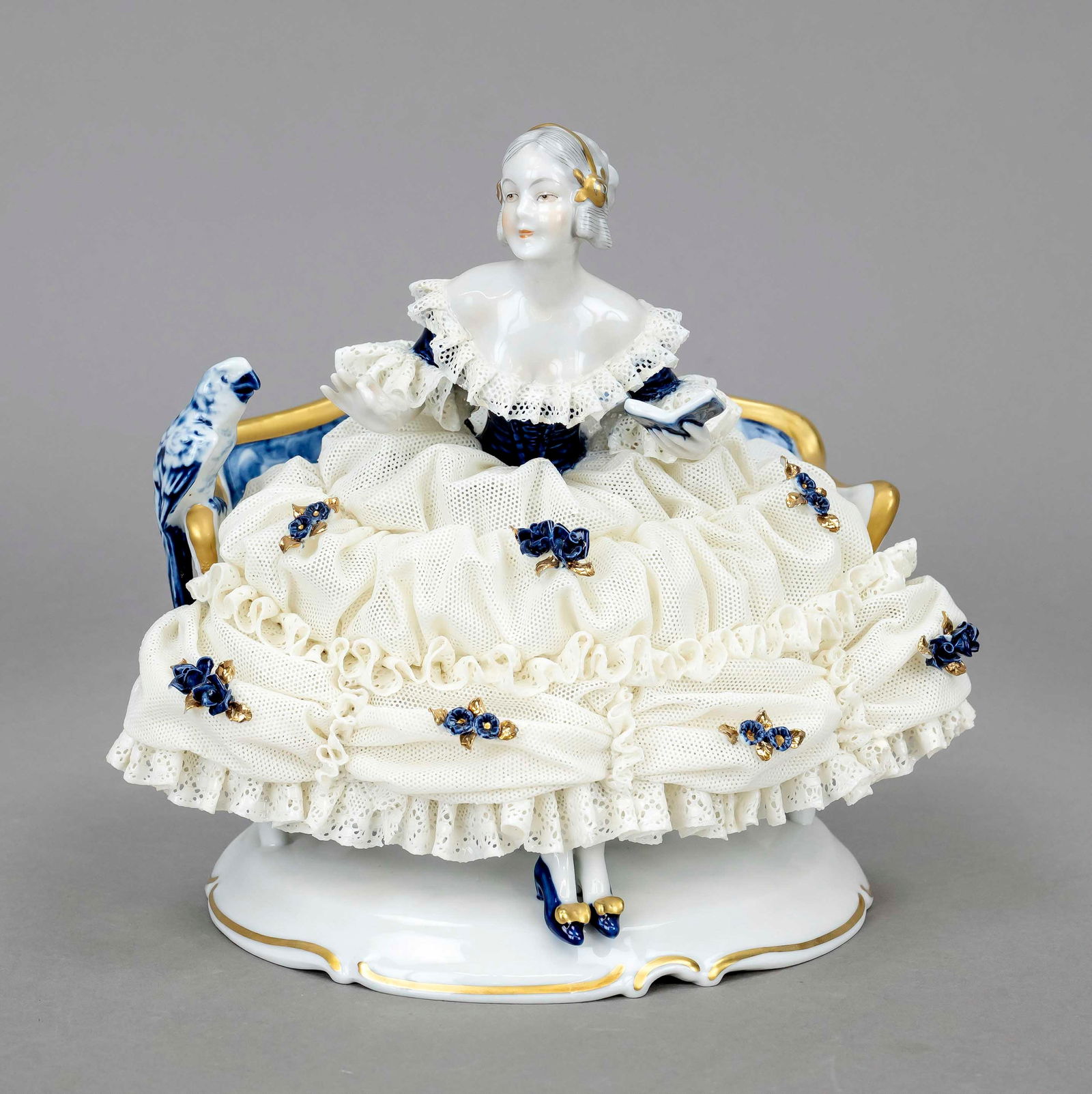 Lady with parrot, Unterweißbach, (1 of 1)