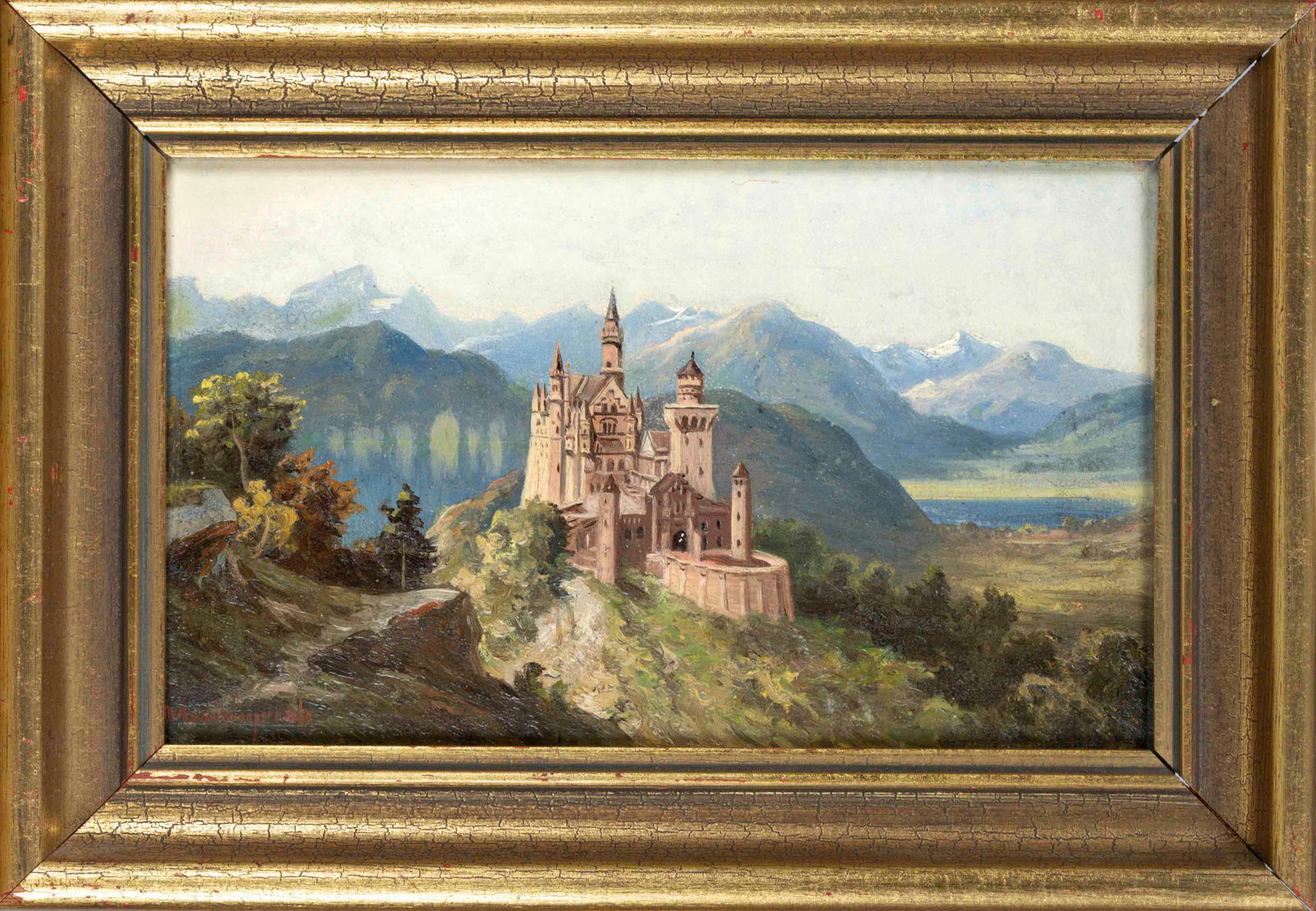 Unknown painter c. 1900, View of (1 of 1)