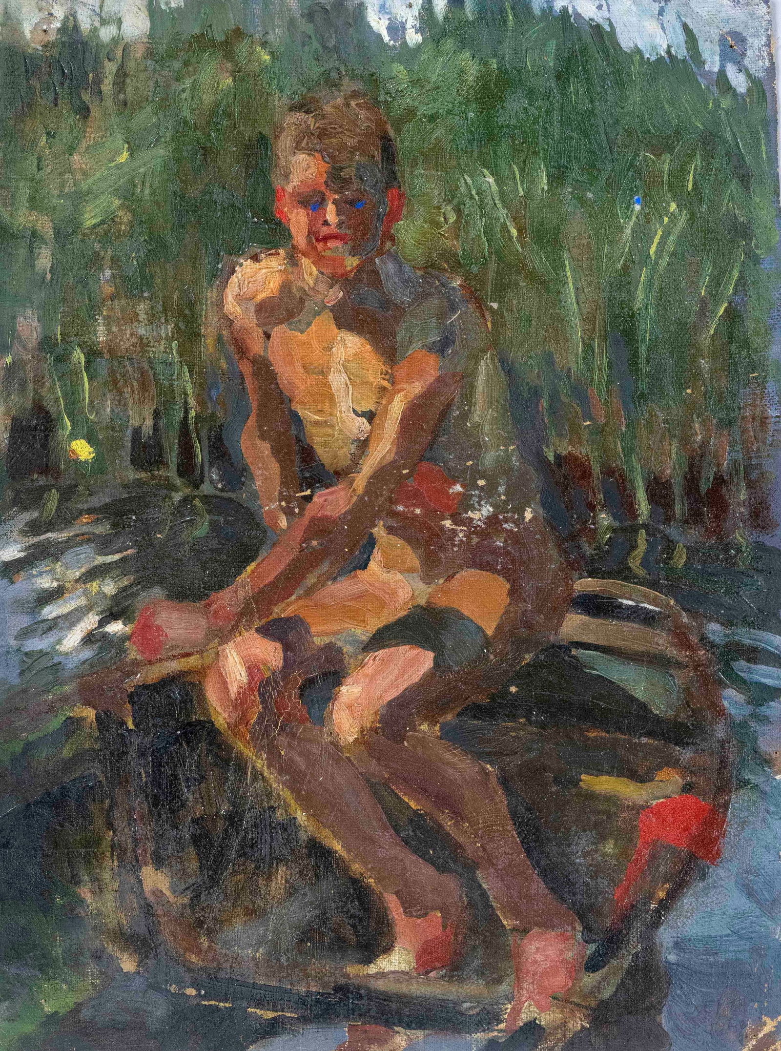 Wilhelm Focke (1878-1974), naked (1 of 1)