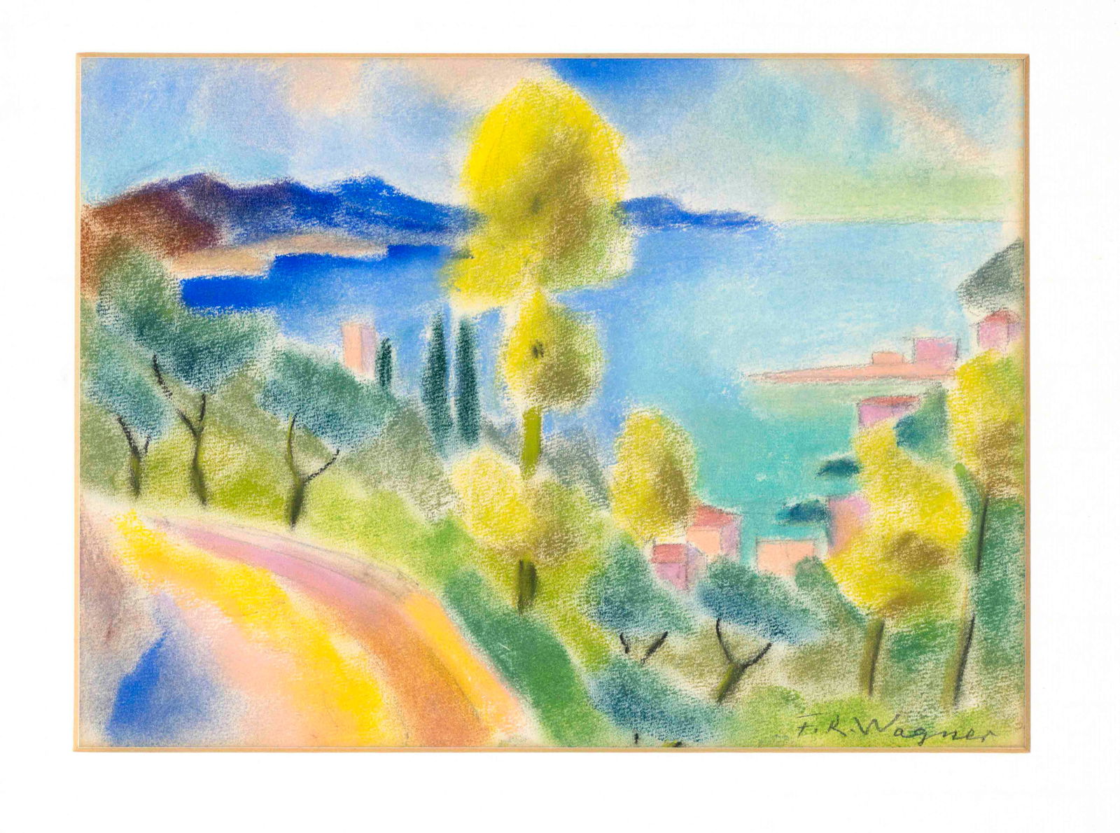 Franziska Wagner (1905-?), German: Franziska Wagner (1905-?), German artist who studied under Lovis Corinth in Berlin and Cola-Rossi as well as at the Academie Julian in Paris. In 1924 she became a member of the ''PORZA'' group and had