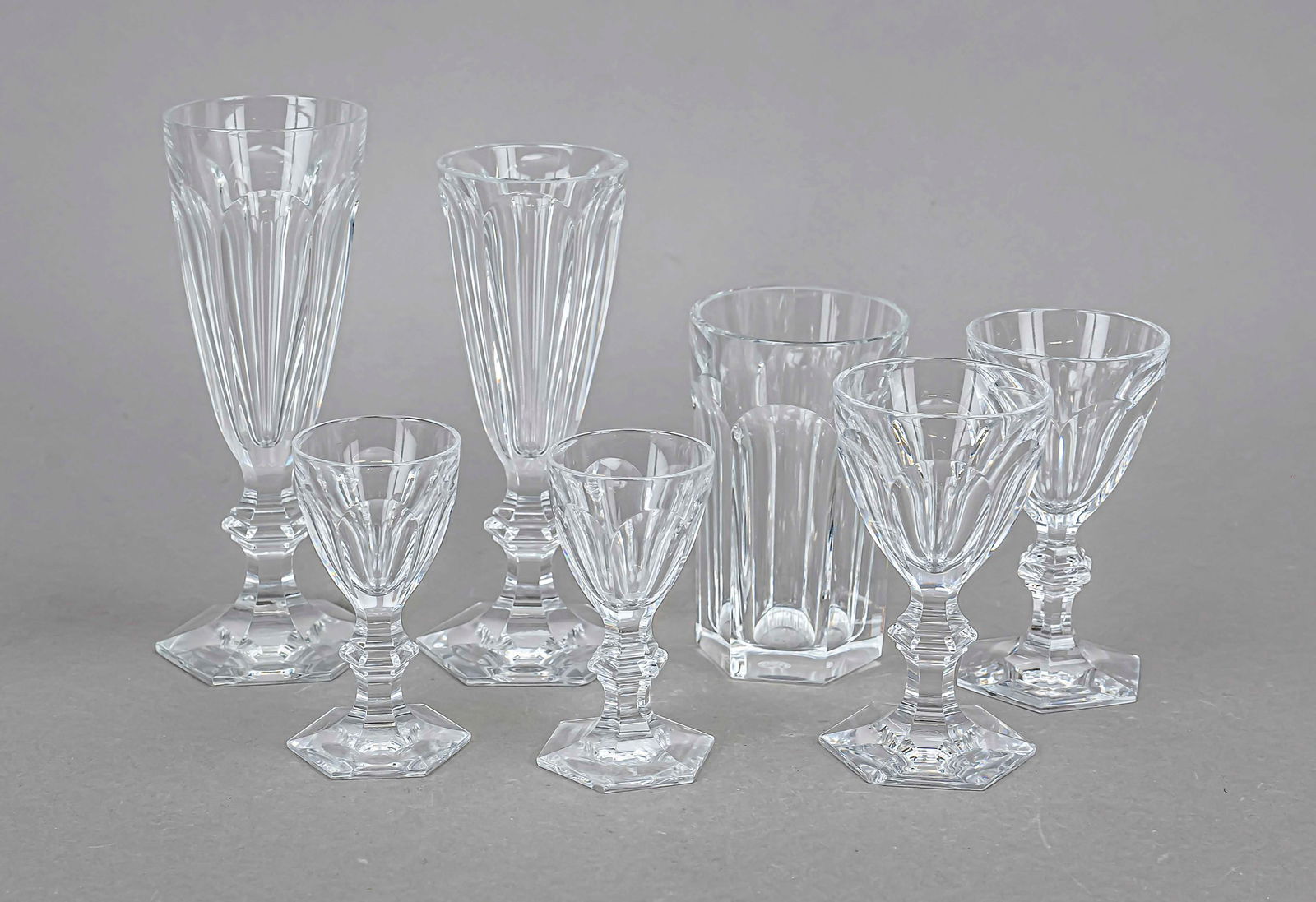 Twelve glasses, France, 2nd half (1 of 1)