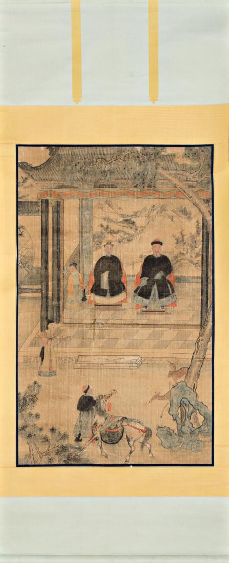 Chinese school, 19th Century Portraits of ancestors (1 of 1)