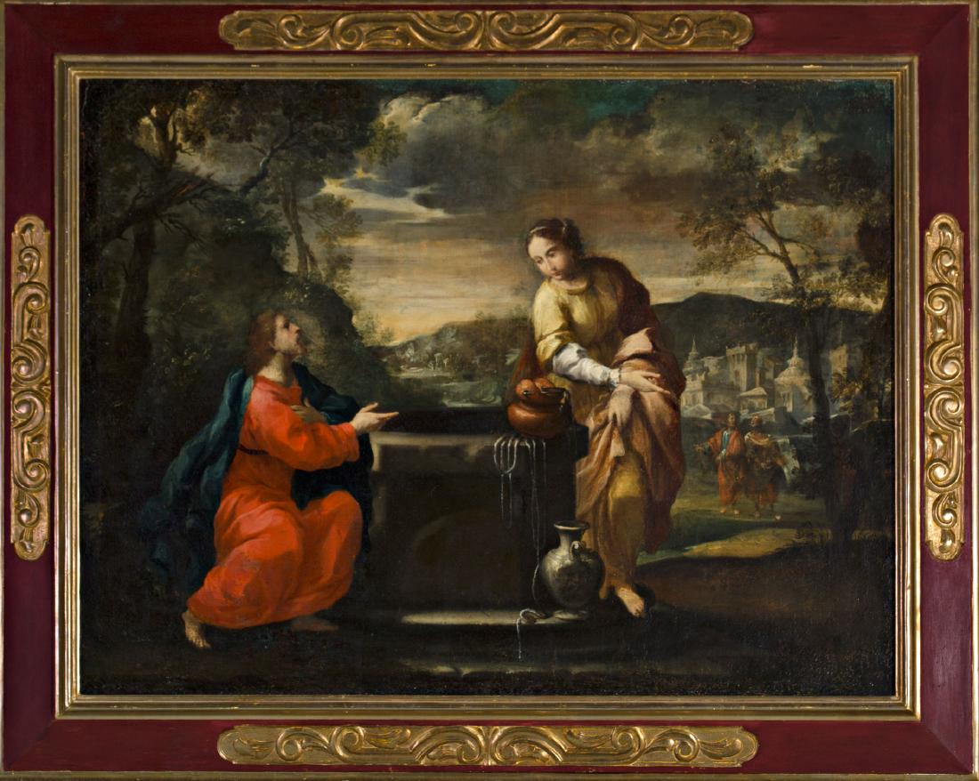 Spanish school, 17th Century Jesus Christ and the (1 of 2)