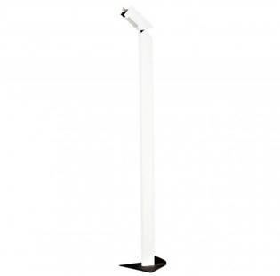 Attributed to Bruno Gecchelin Milan 1939 Floor lamp: Attributed to Bruno Gecchelin Milan 1939 Floor lamp Lacquered metal and plastic Design circa 1980-1990, original edition Skipper&Pollux. With mark 200x34.50x27 cm