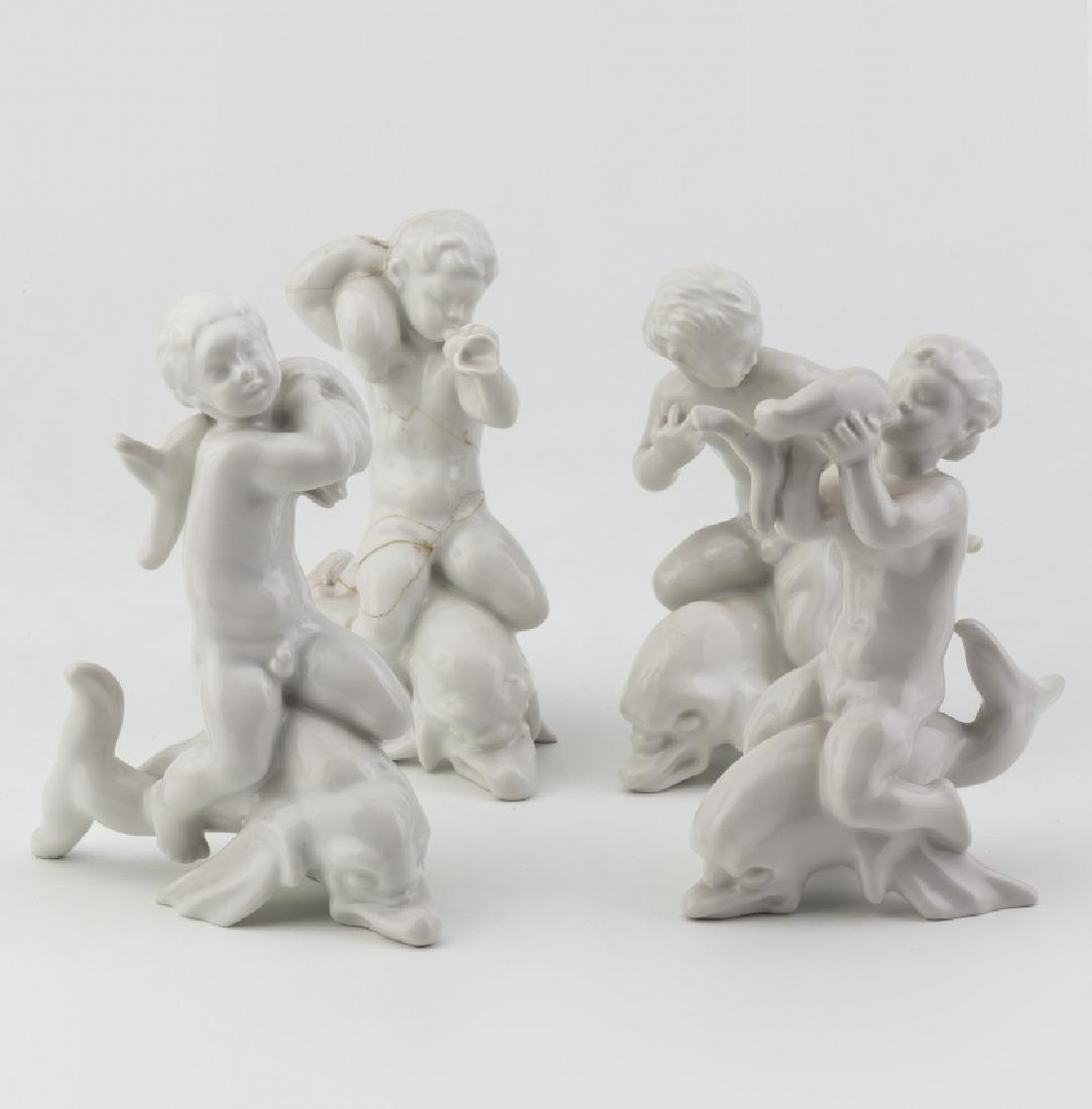 Kai Nielsen, Marine gods with children on dolphins, (1 of 4)