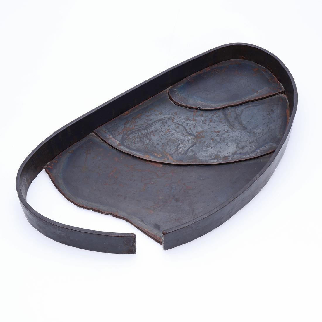 SUSANA SOLANO. Untitled. (d): Steel sculpture Signed.