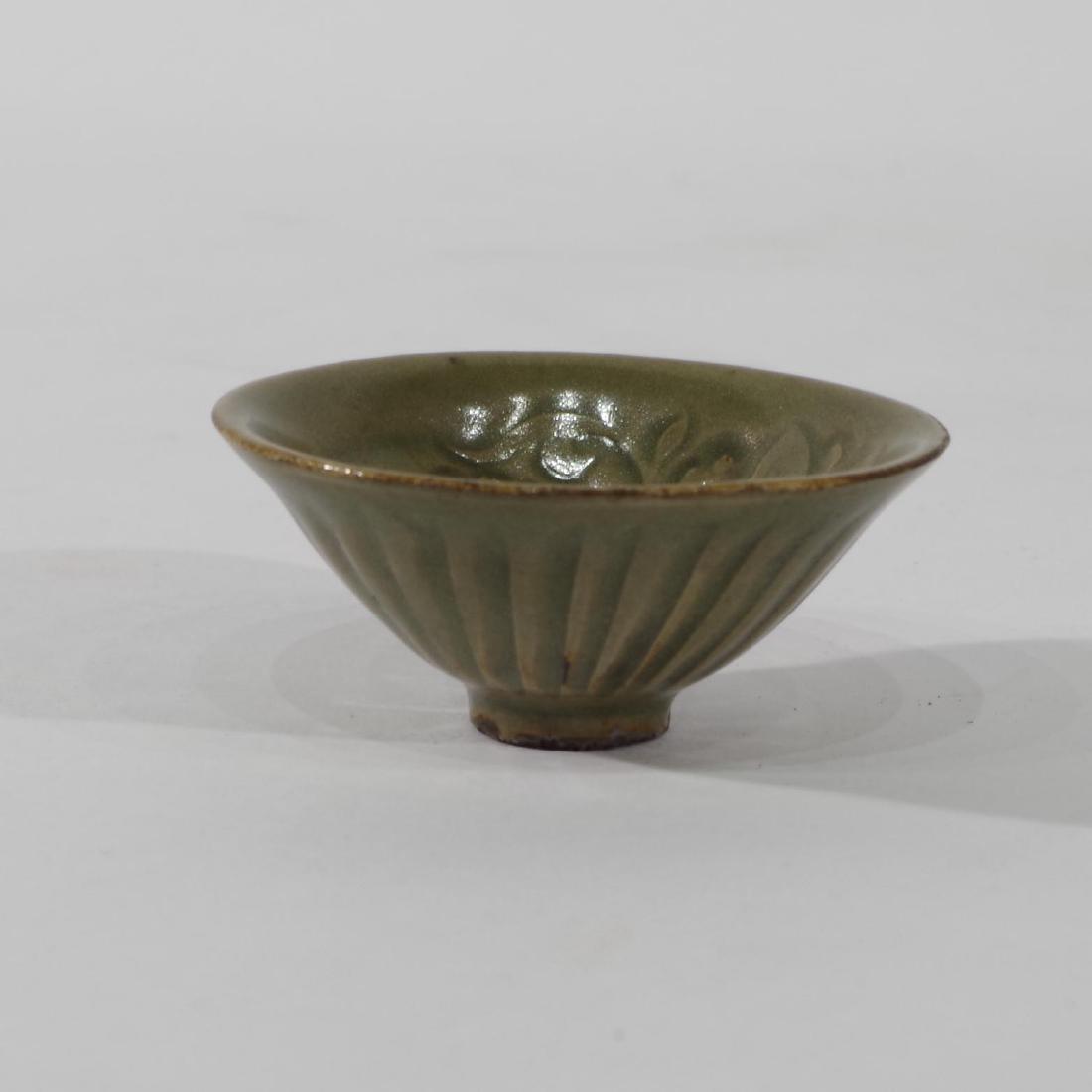 Small Chinese Celadon Glazed Cup (1 of 2)